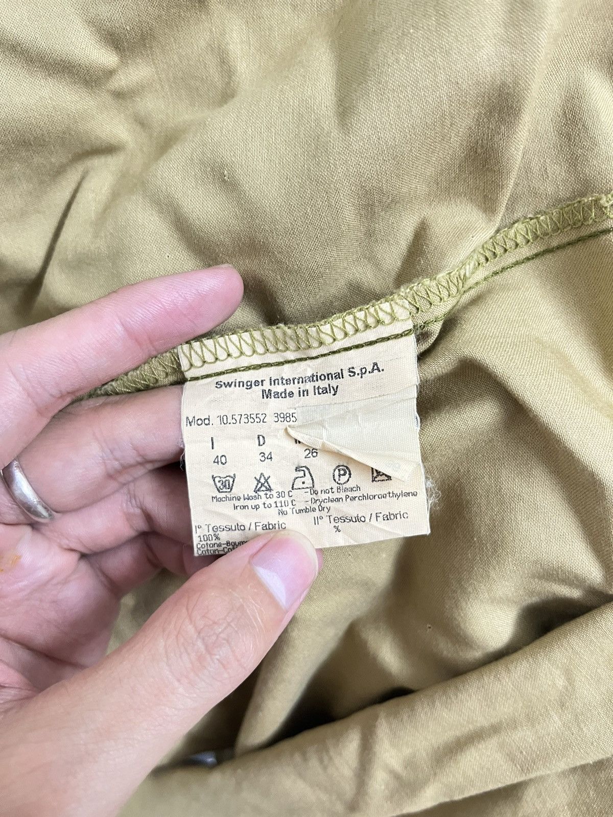 Fendi 2000s Fendi Beige Shirt Size US M / EU 48-50 / 2 - 6 Thumbnail