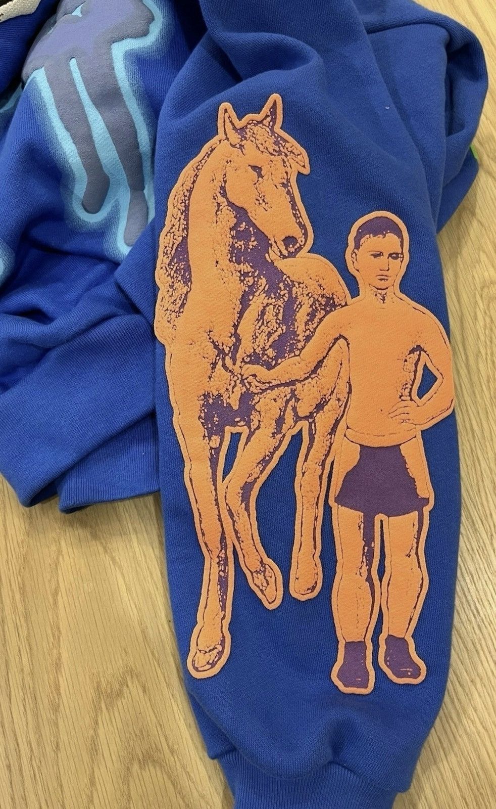 Drake × J. Cole Drake For All The Dogs Blue Hoodie sz L FATD Big As The What Size US L / EU 52-54 / 3 - 4 Thumbnail