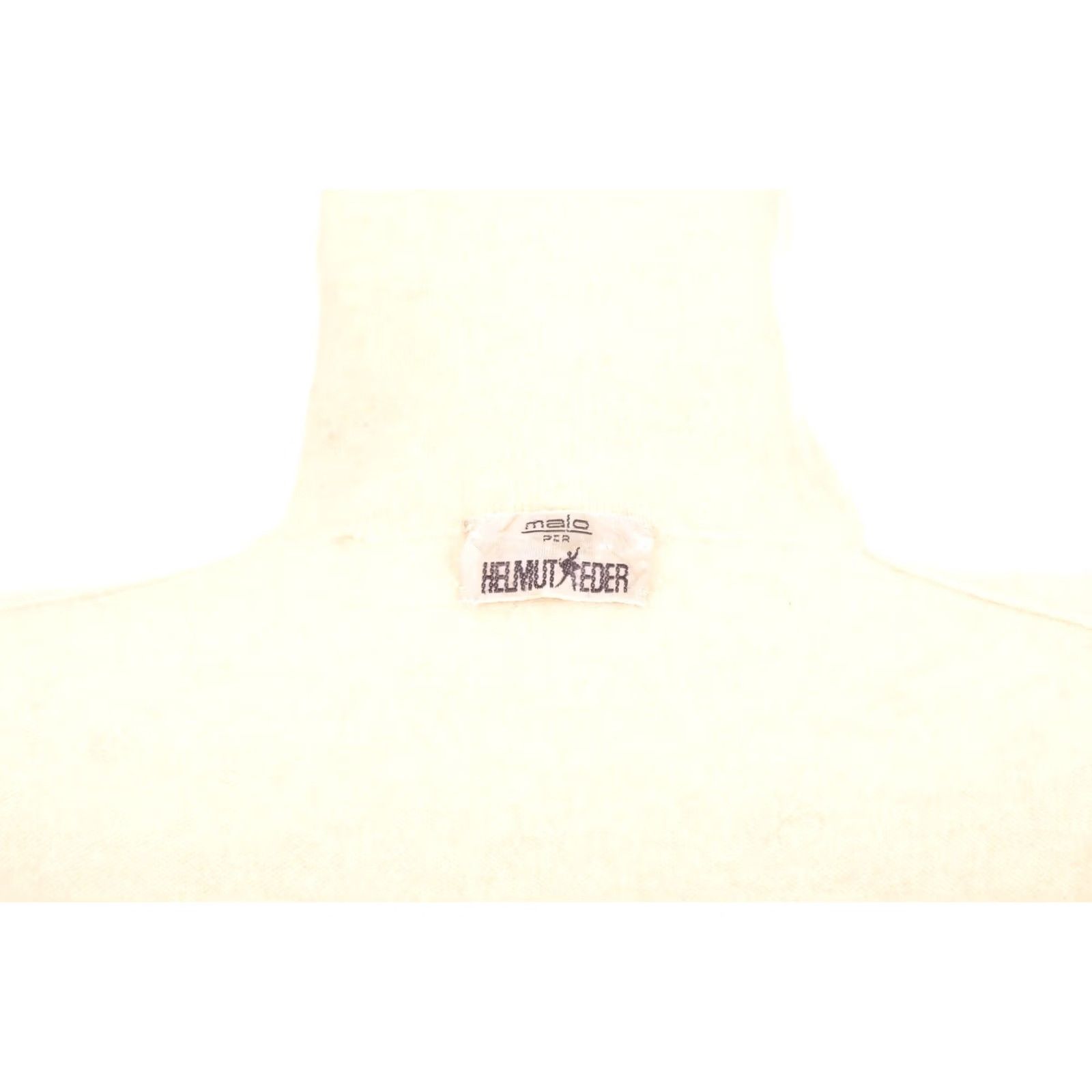 Malo Malo DDP Cashmere Turtleneck Pullover Sweater, Ivory, Size 42, Women, EU 42, 100% Cashmere, Pullover, Wool & Cashmere Style Size M / US 6-8 / IT 42-44 - 5 Thumbnail