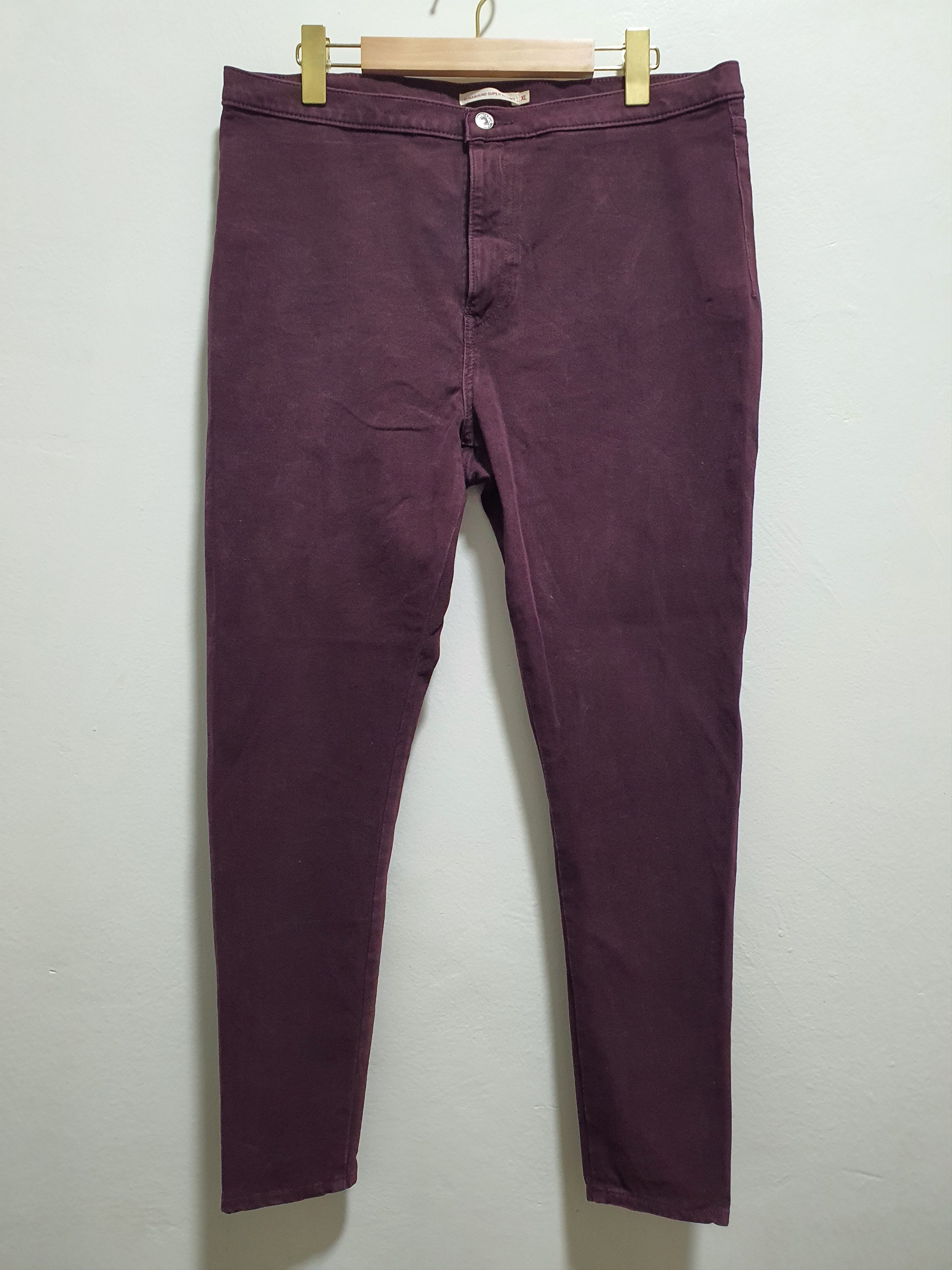 Levi's LEVI’S (NO FRONT POCKET) 35”/38” SUPER SKINNY STRETCHABLE Size US 35 - 1 Thumbnail