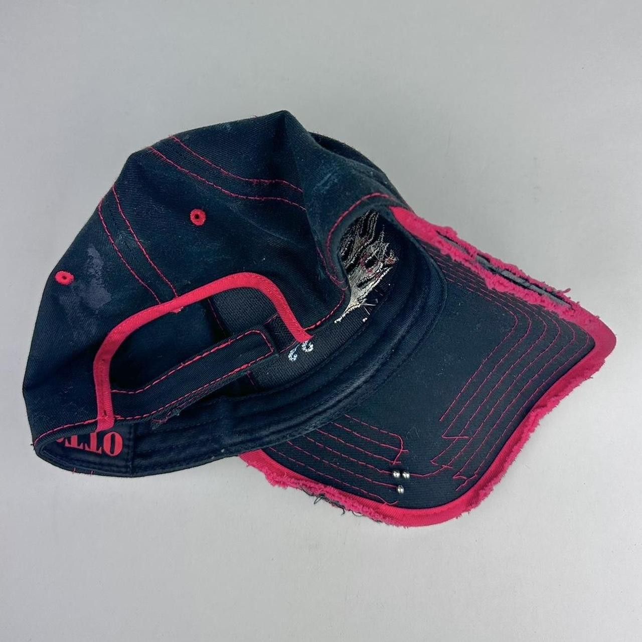 Other ASTROBOI* 'Heating + Cooling' Black Pierced Rhinestone Hat Size ONE SIZE - 4 Thumbnail