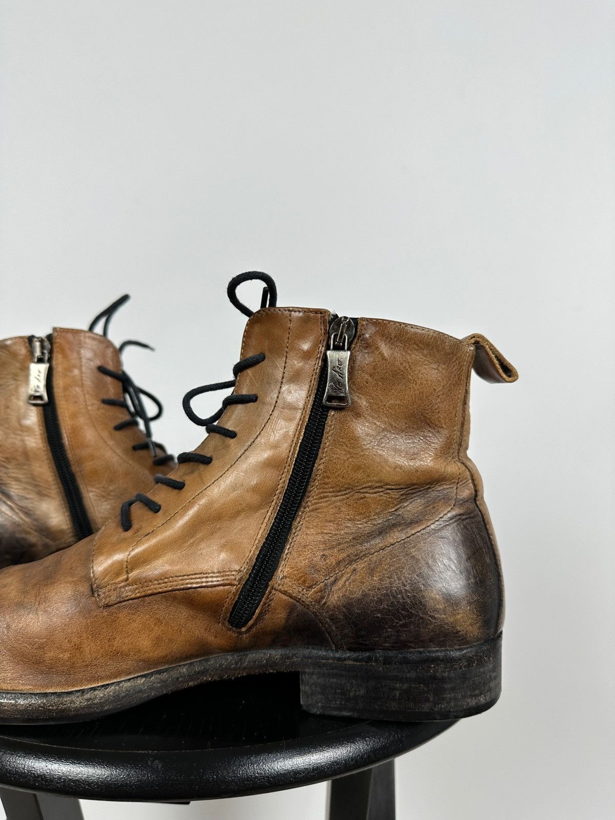 Vintage We Are The Original Hand Craft Leather Ankle Boots Size US 8 / EU 41 - 20 Thumbnail