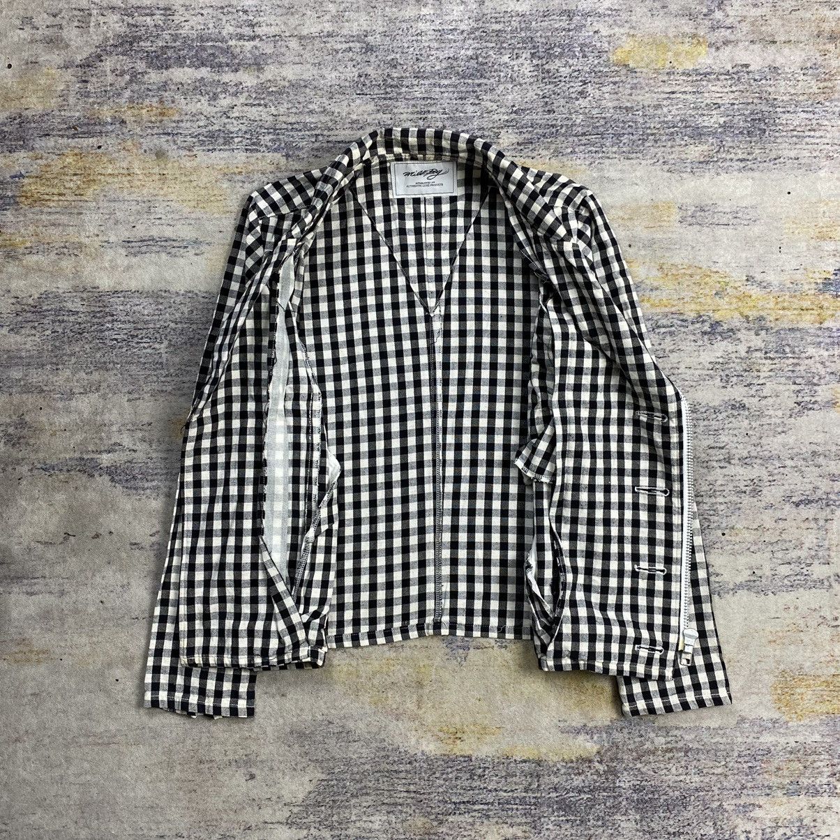 Japanese Brand Milk boy plaid biker jacket Size US S / EU 44-46 / 1 - 10 Thumbnail