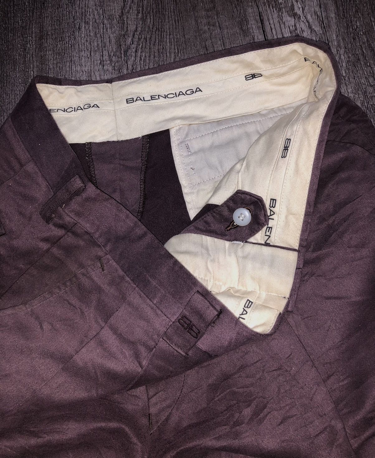 Balenciaga Vintage Balenciaga E300 875-013 Smart Casual Pant Size US 32 / EU 48 - 12 Thumbnail