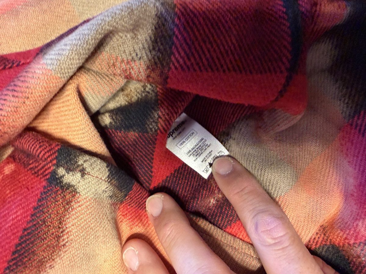 Supreme SUPREME BLEACHED BUFFALO HEAVYWEIGHT FLANNEL Size US L / EU 52-54 / 3 - 5 Thumbnail