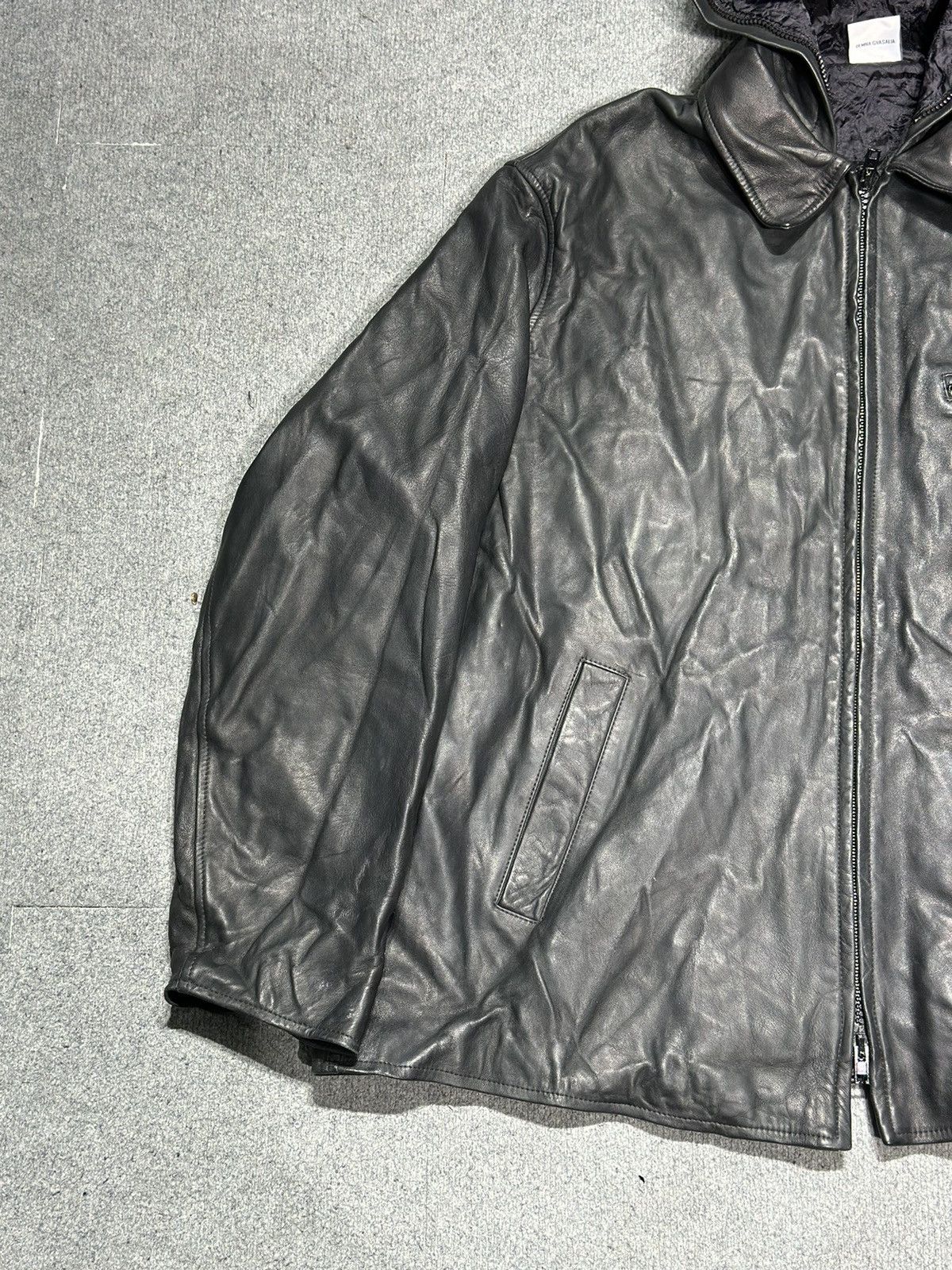 Vetements RARE Vetements - Demna - Incognito oversized leather Jacket Size US S / EU 44-46 / 1 - 4 Thumbnail