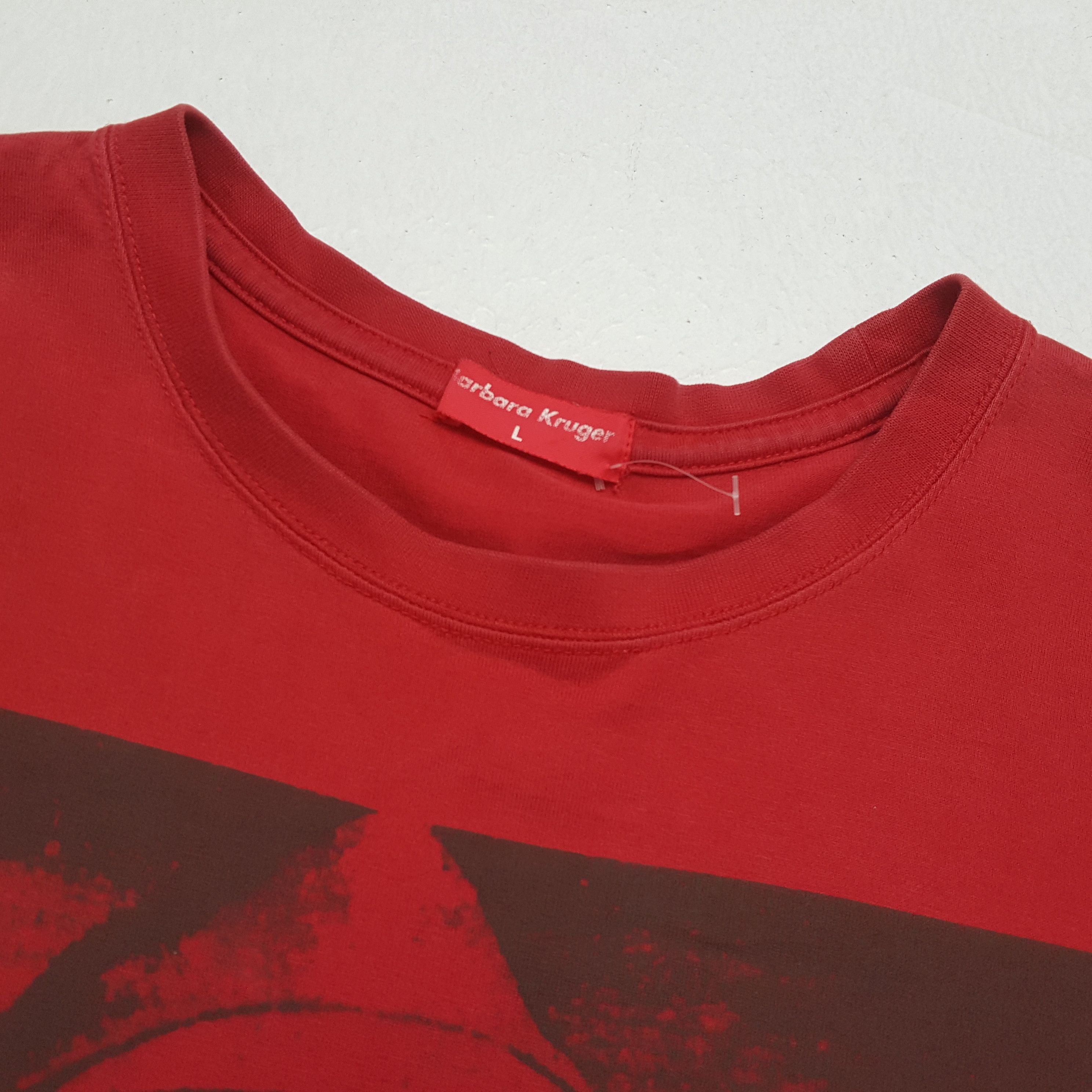 Barbara Kruger × Japanese Brand × Vintage BARBARA KRUGER X Japanese Brand Art Design Style Tshirt Size US L / EU 52-54 / 3 - 8 Thumbnail