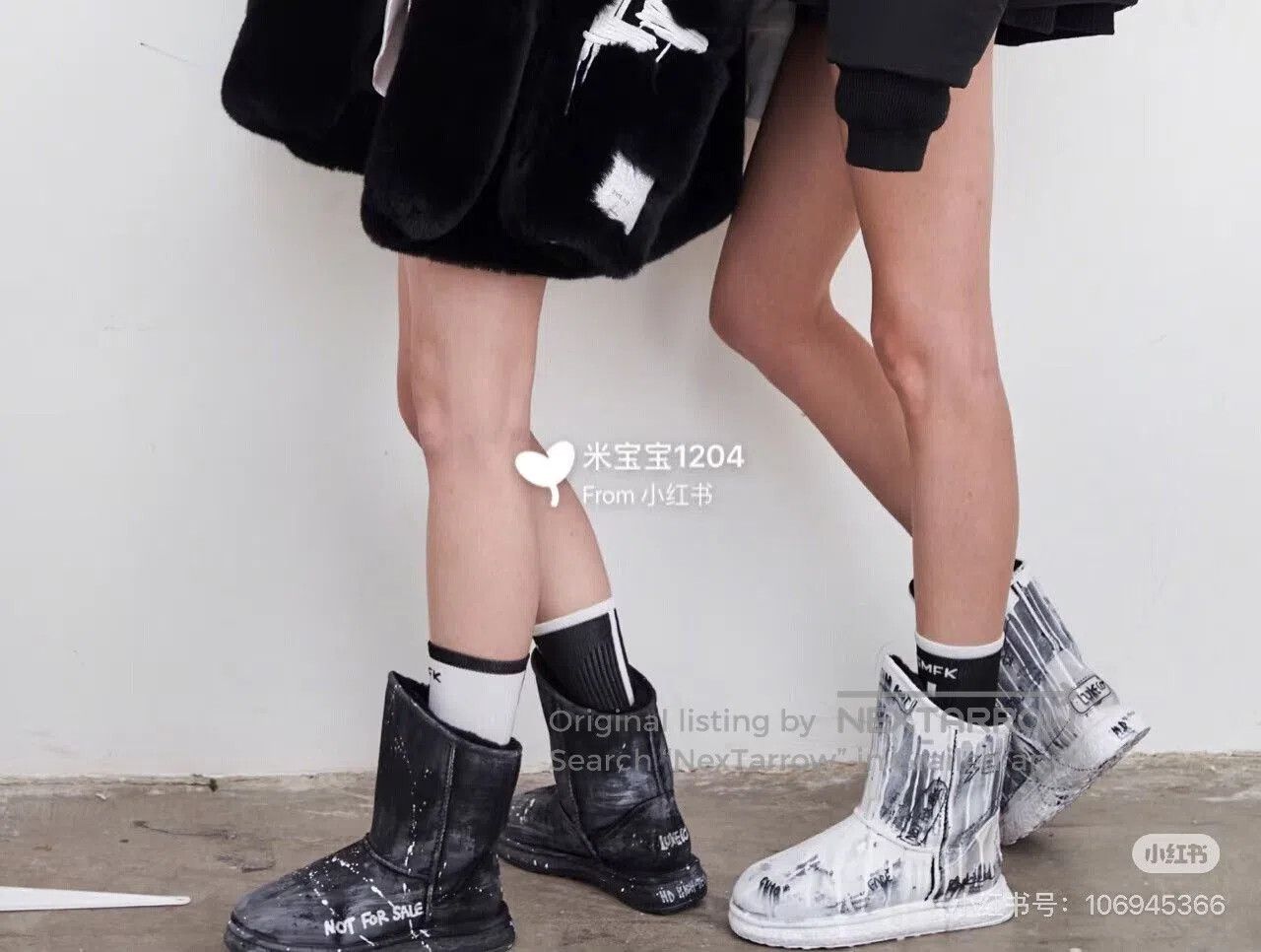 SMFK SFMK x HEYDAY x LUXEco Graffiti Snow Boots. Size US 6 / IT 36 - 4 Thumbnail