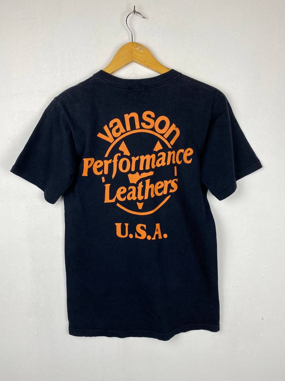Vanson Leathers vintage vanson cotton by vanson leather tee Size US M / EU 48-50 / 2 - 5 Thumbnail