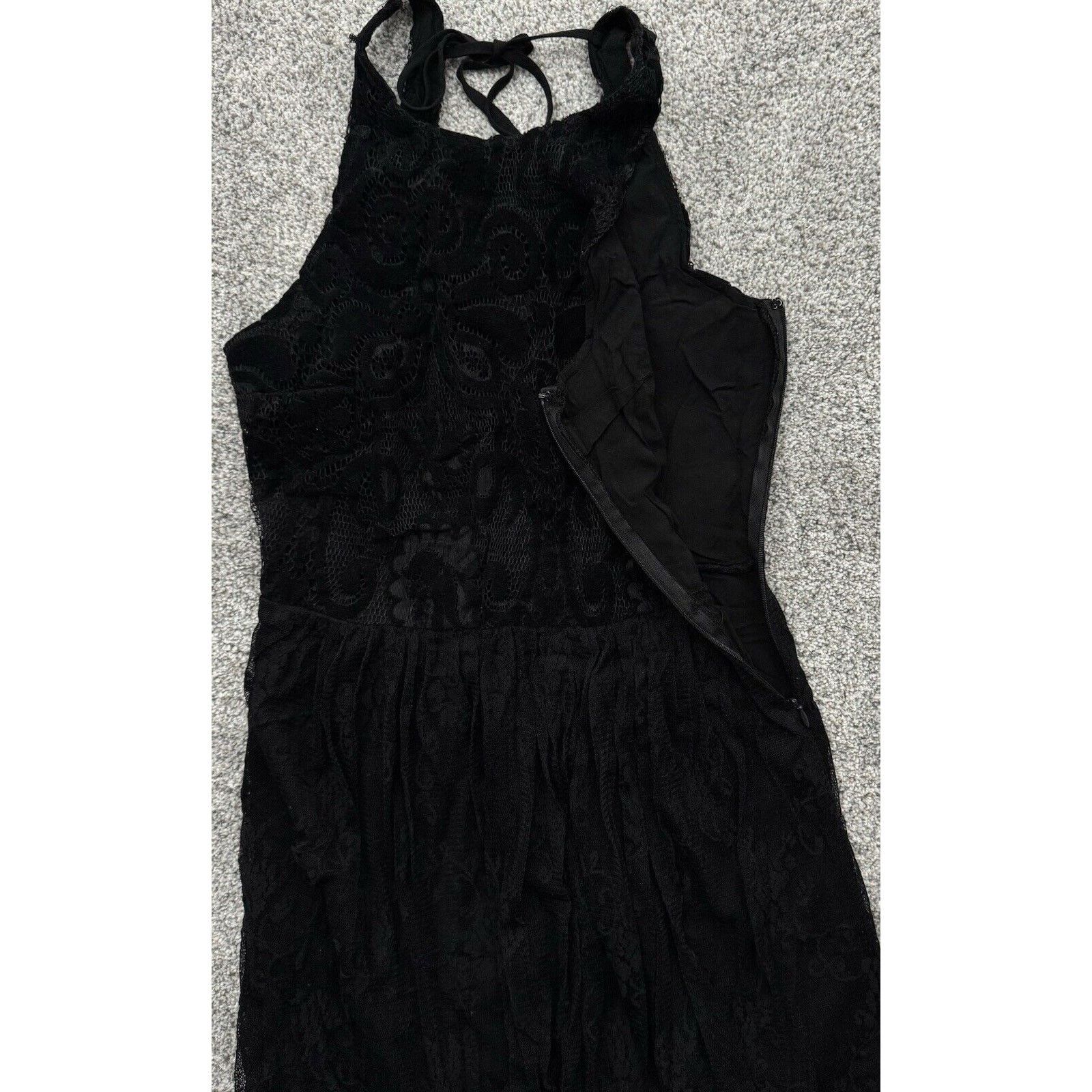 Hollister Hollister Dress M Velvet Lace Dark Fairy Grunge Romantic Size M / US 6-8 / IT 42-44 - 7 Thumbnail