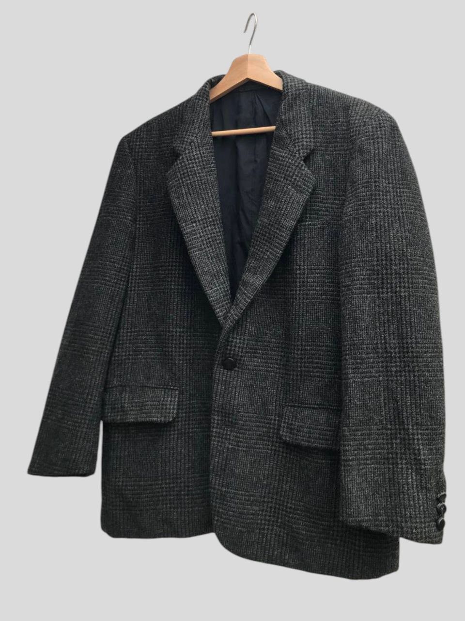 Comme des Garcons AW88 Comme des Garcons Homme Tweed Plaid Wool Coat Size US S / EU 44-46 / 1 - 7 Thumbnail