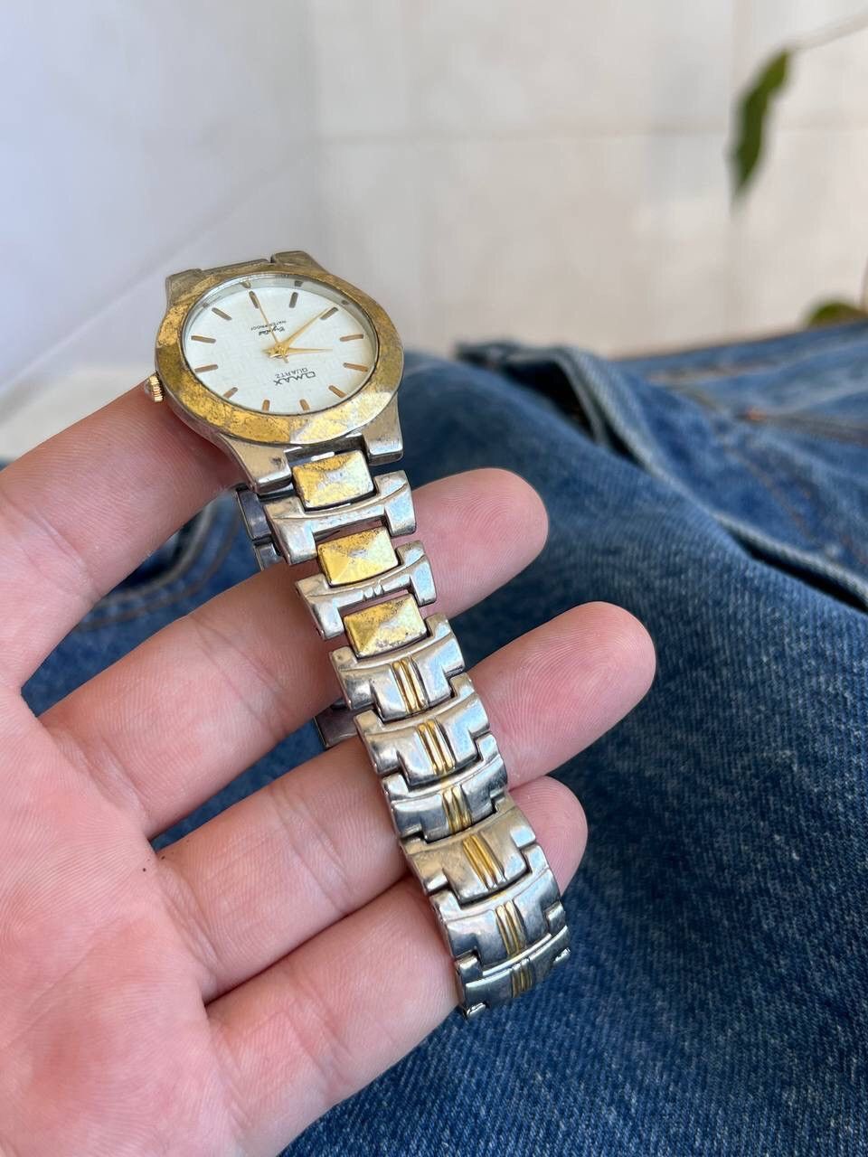 Japanese Brand × Vintage Vintage Japanese style futuristic Watch Omax Japan Retro 00s Size ONE SIZE - 4 Thumbnail