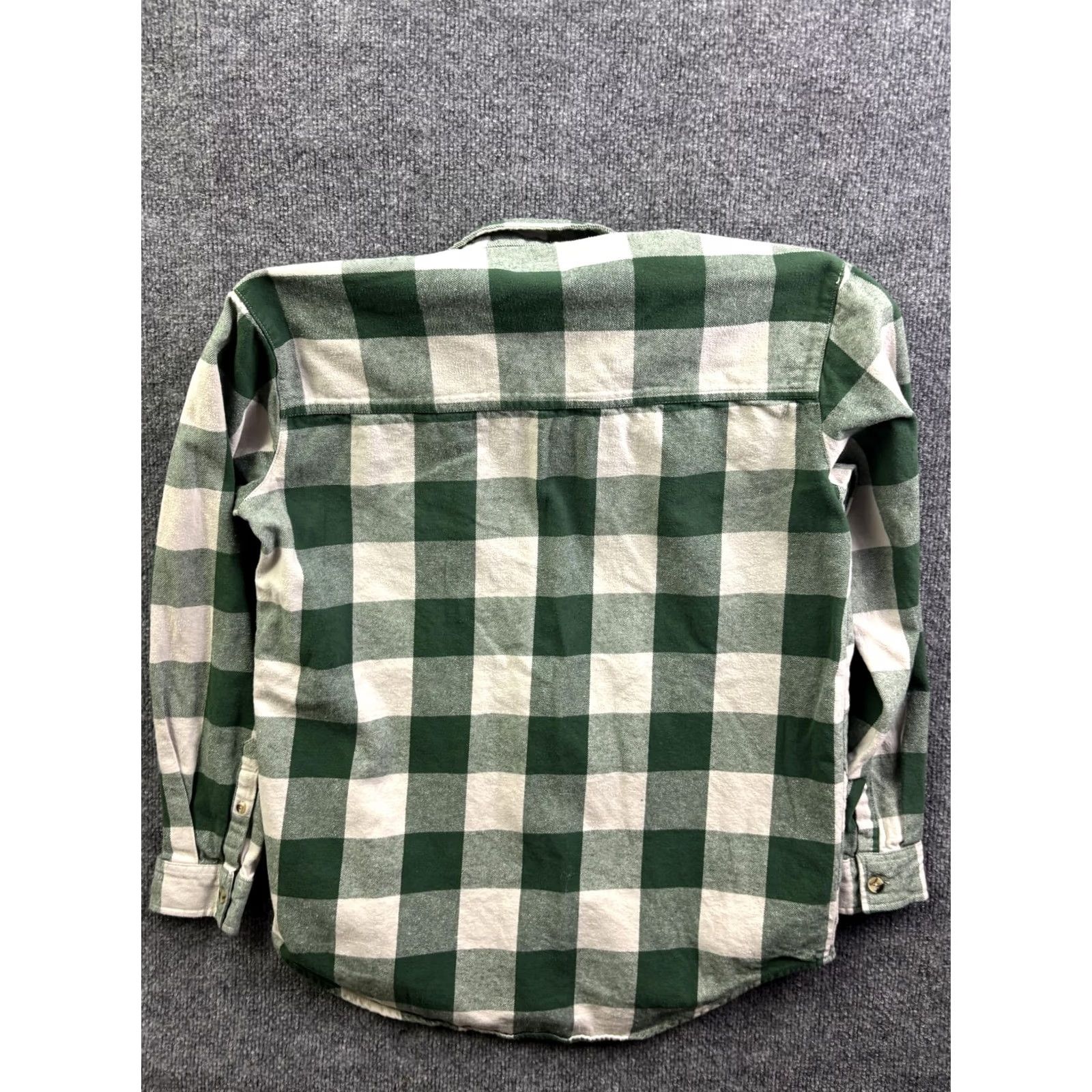 Brixton Brixton Shirt Womens XS Green Plaid Flannel Long Sleeve Button Front Casual Size XS / US 0-2 / IT 36-38 - 8 Thumbnail