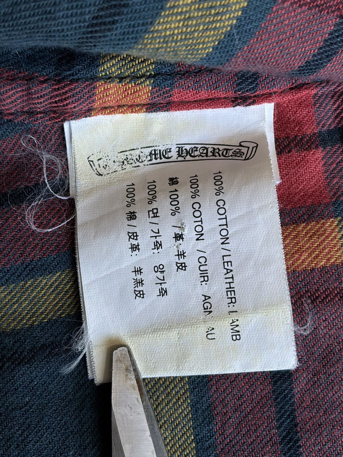 Chrome Hearts Chrome Hearts - Plaid Dual Cross Patch Flannel Size US M / EU 48-50 / 2 - 10 Thumbnail