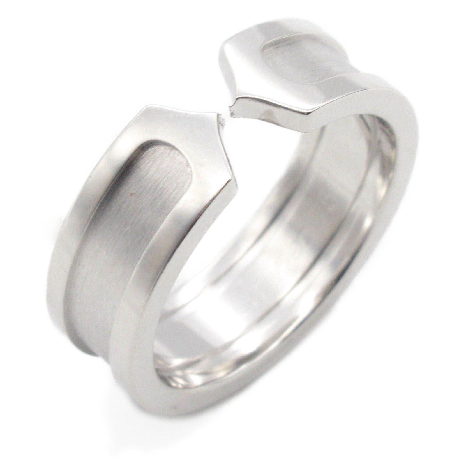 Cartier Cartier 2C Ring K18Wg (White Gold) Silver Size ONE SIZE - 1 Thumbnail