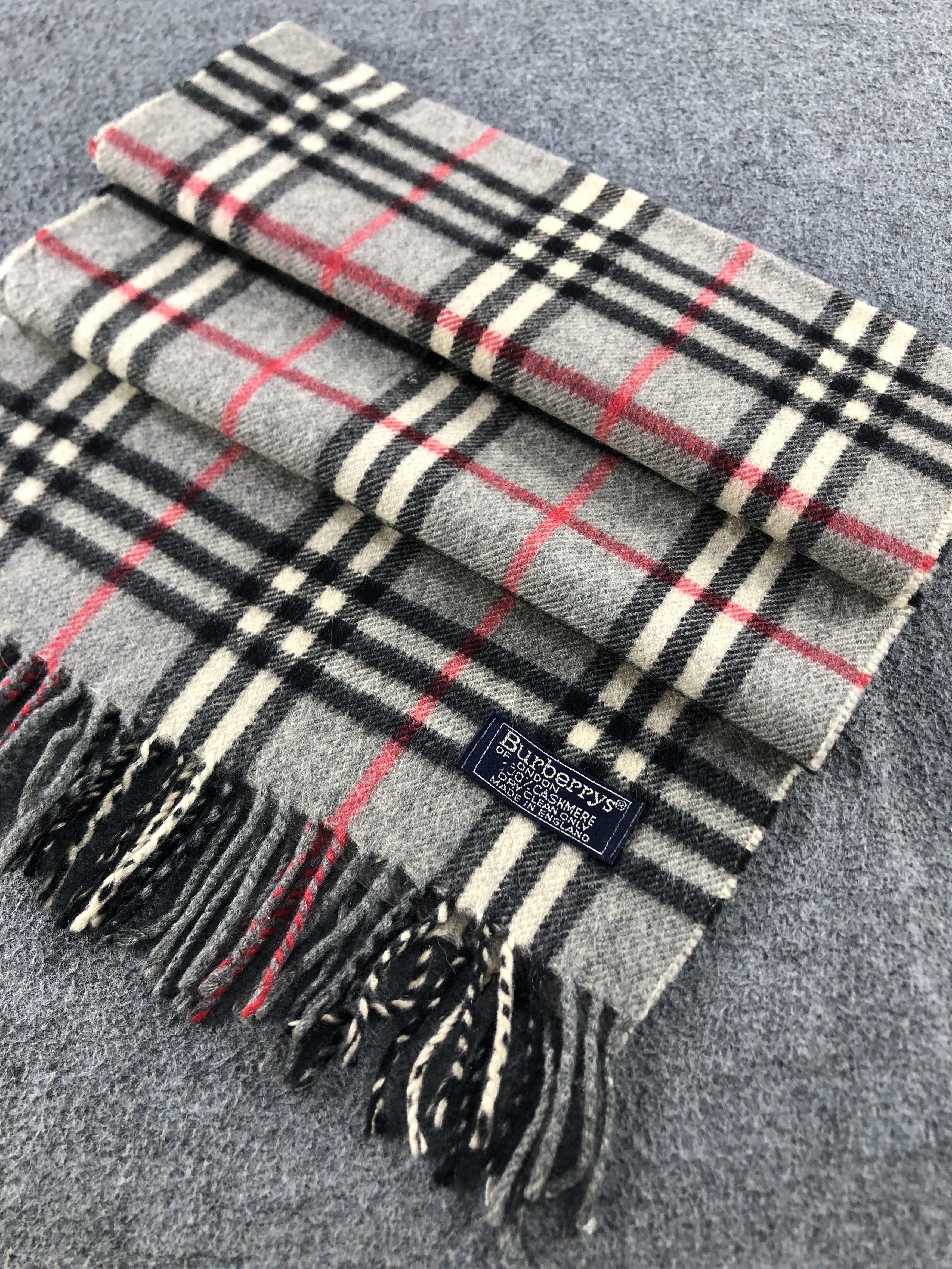 Burberry Burberry Cashmere Scarf / Muffler / Neckwear P871 Size ONE SIZE - 3 Thumbnail