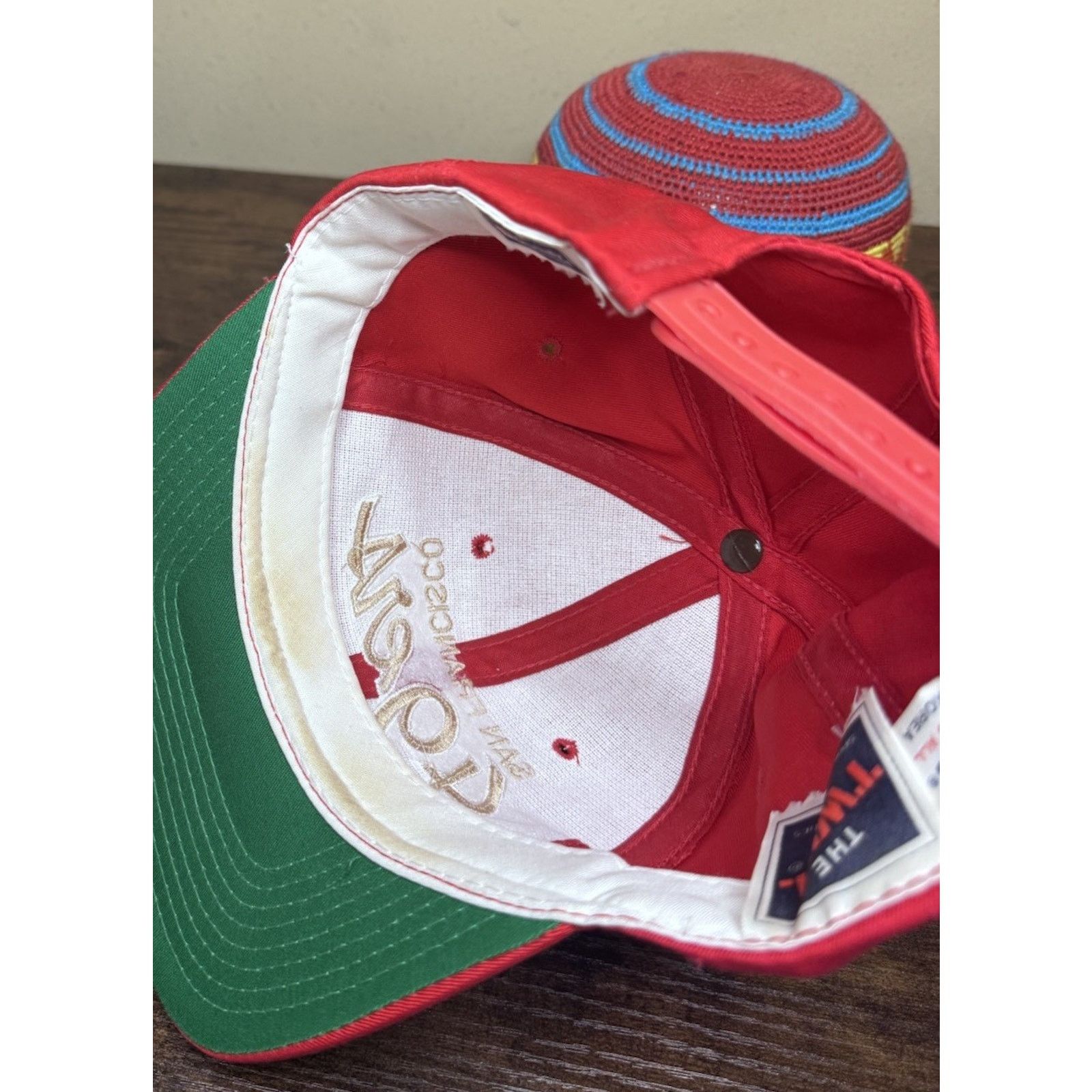 Sports Specialties Vintage 49ers Sports Specialties script hat The Twill Size ONE SIZE - 8 Thumbnail