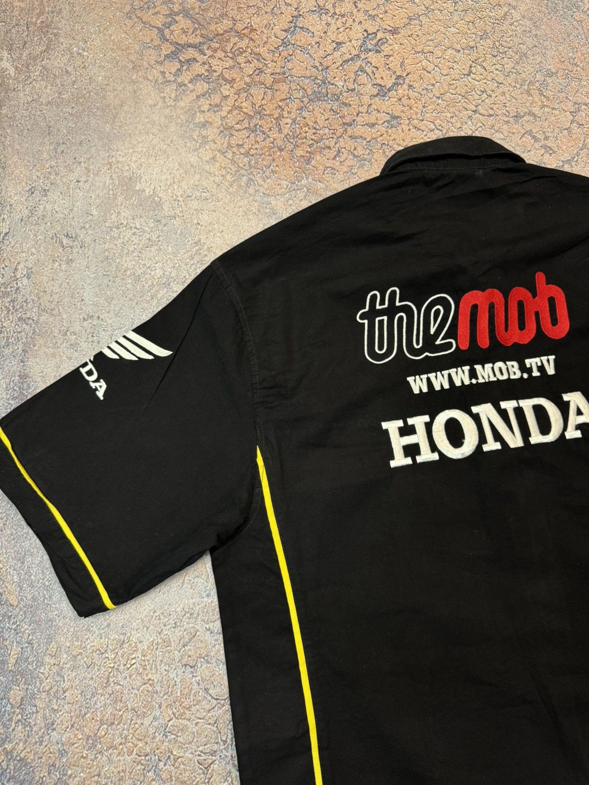 Honda 🥶VINTAGE HONDA WORK SHIRT ZIP UP Size US L / EU 52-54 / 3 - 12 Thumbnail