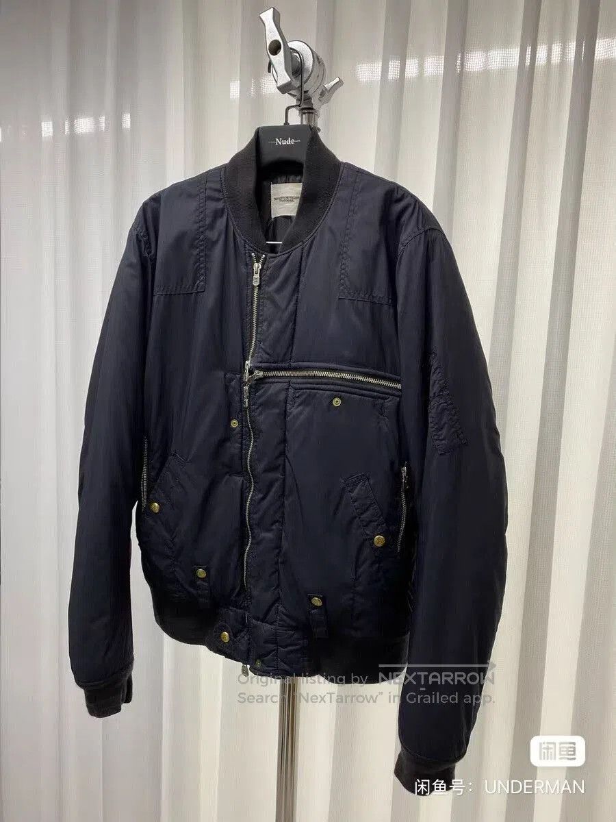 Takahiromiyashita The Soloist. rare soloist bomber jacket in dark color. Size US XL / EU 56 / 4 - 2 Thumbnail
