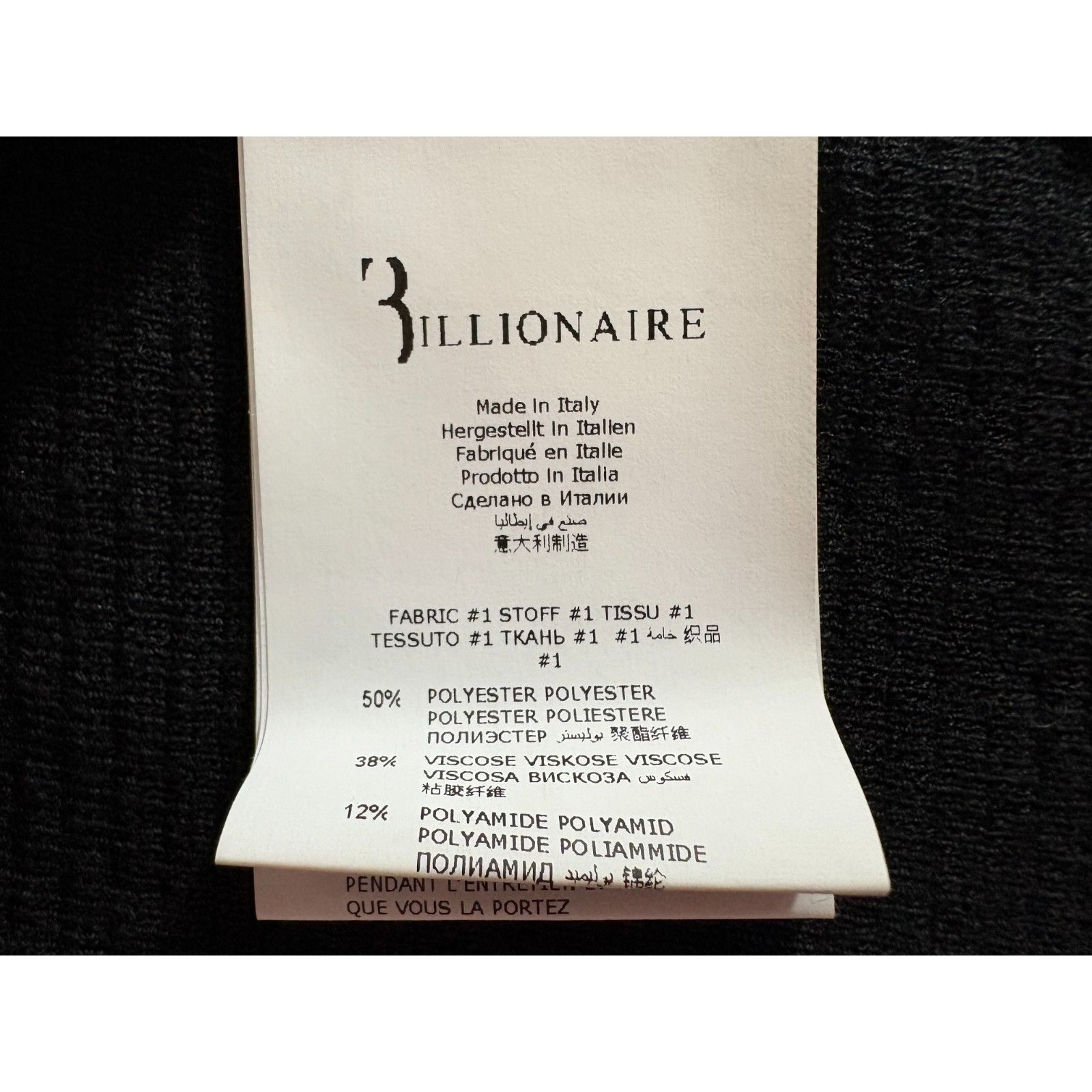 Billionaire Couture Billionaire Couture Embroidered Logo knit blazer sz S color Size 38R - 4 Thumbnail