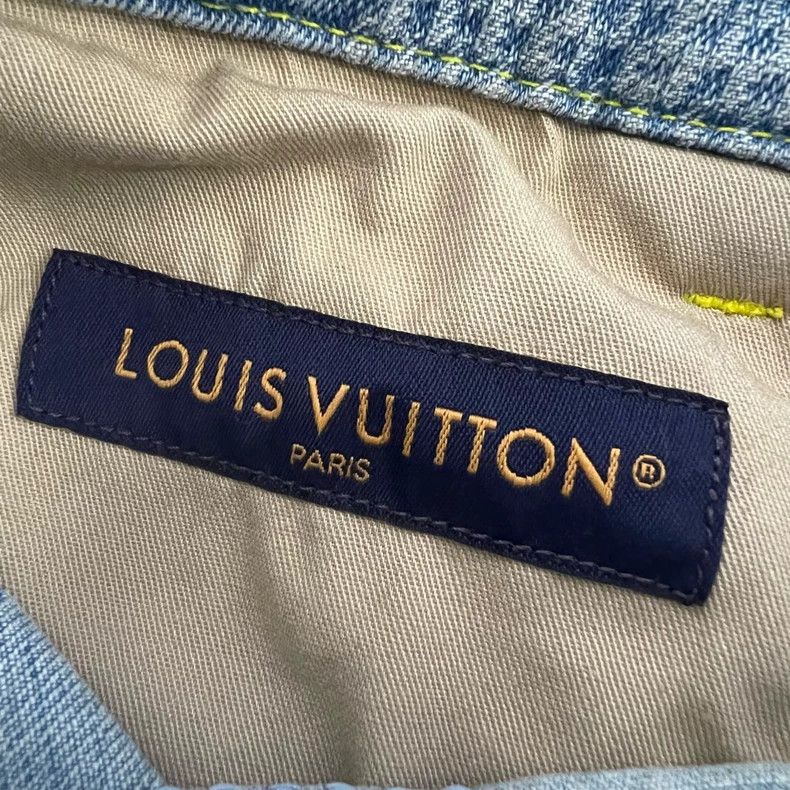 Louis Vuitton Louis Vuitton Plaid printed flared jeans 2502-Nextarrow Size US 31 - 3 Thumbnail