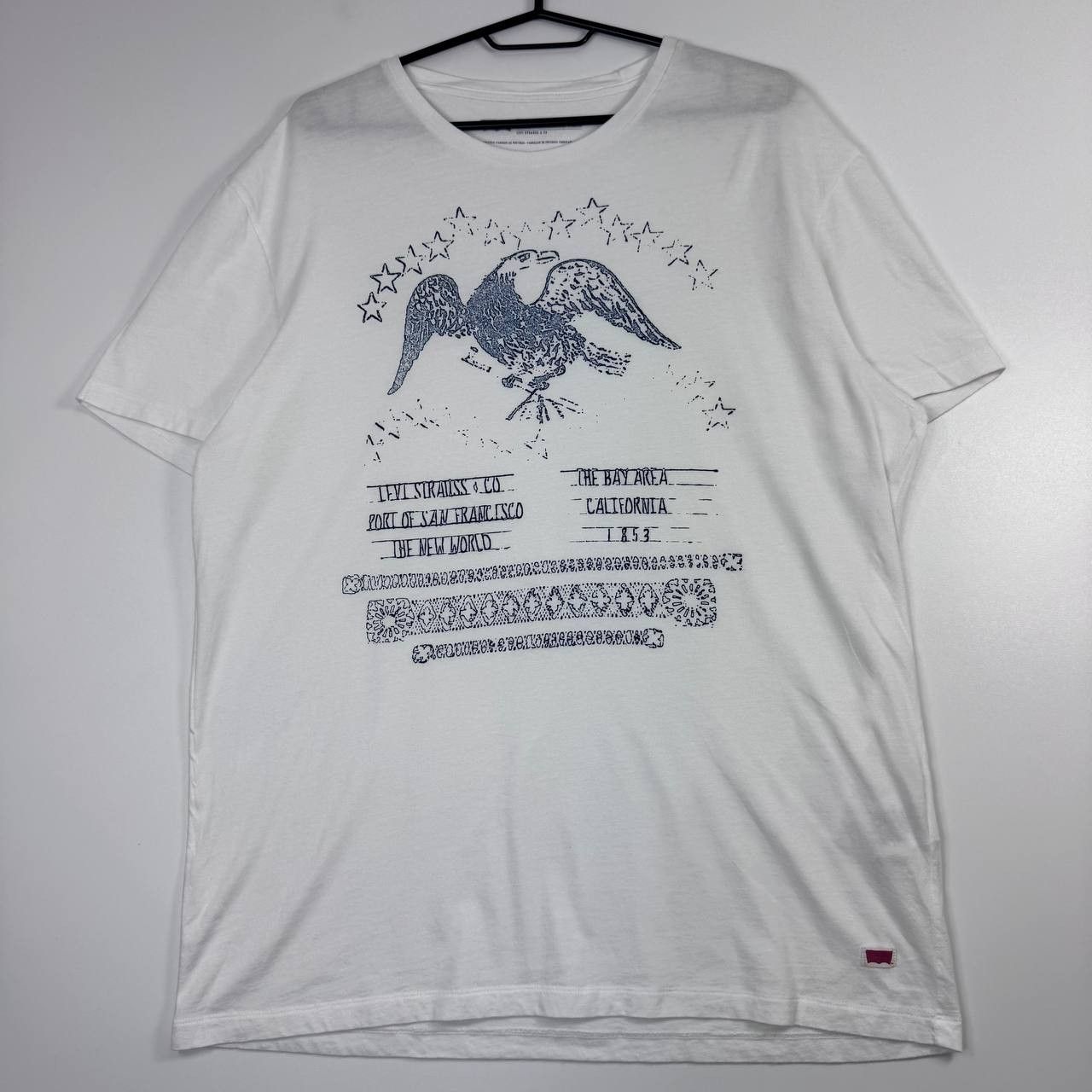 Levi's Levis Graphic T-Shirt Eagle Print Casual Streetwear Size L Size US L / EU 52-54 / 3 - 1 Thumbnail