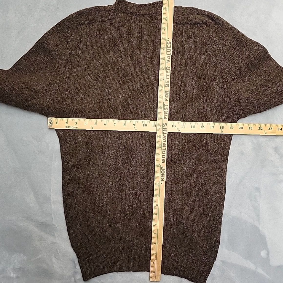 Vintage VINTAGE Revere Men Sweater Brown Crewneck Pullover Wool Grunge Grandpa Classic M Size US M / EU 48-50 / 2 - 7 Thumbnail