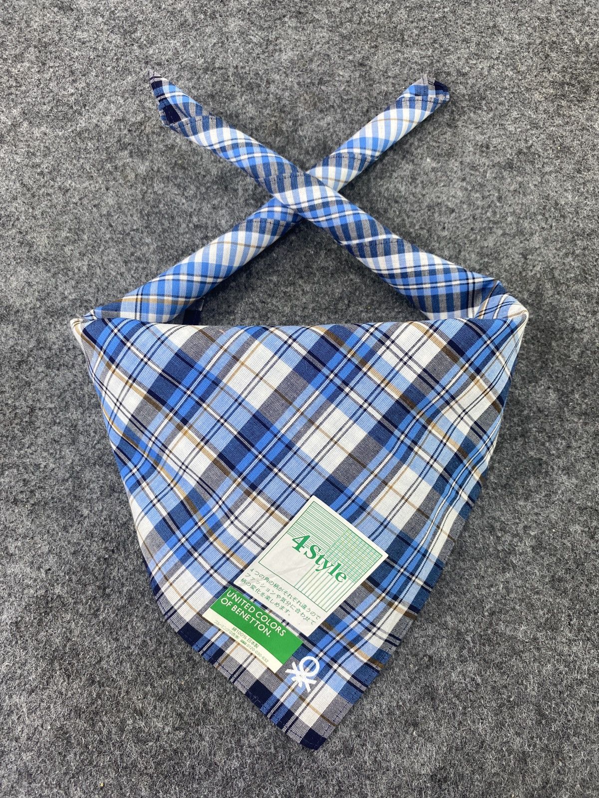 Japanese Brand × United Colors Of Benetton United Colors Handkerchief / Bandana / Neckerchief-B091 Size ONE SIZE - 2 Thumbnail
