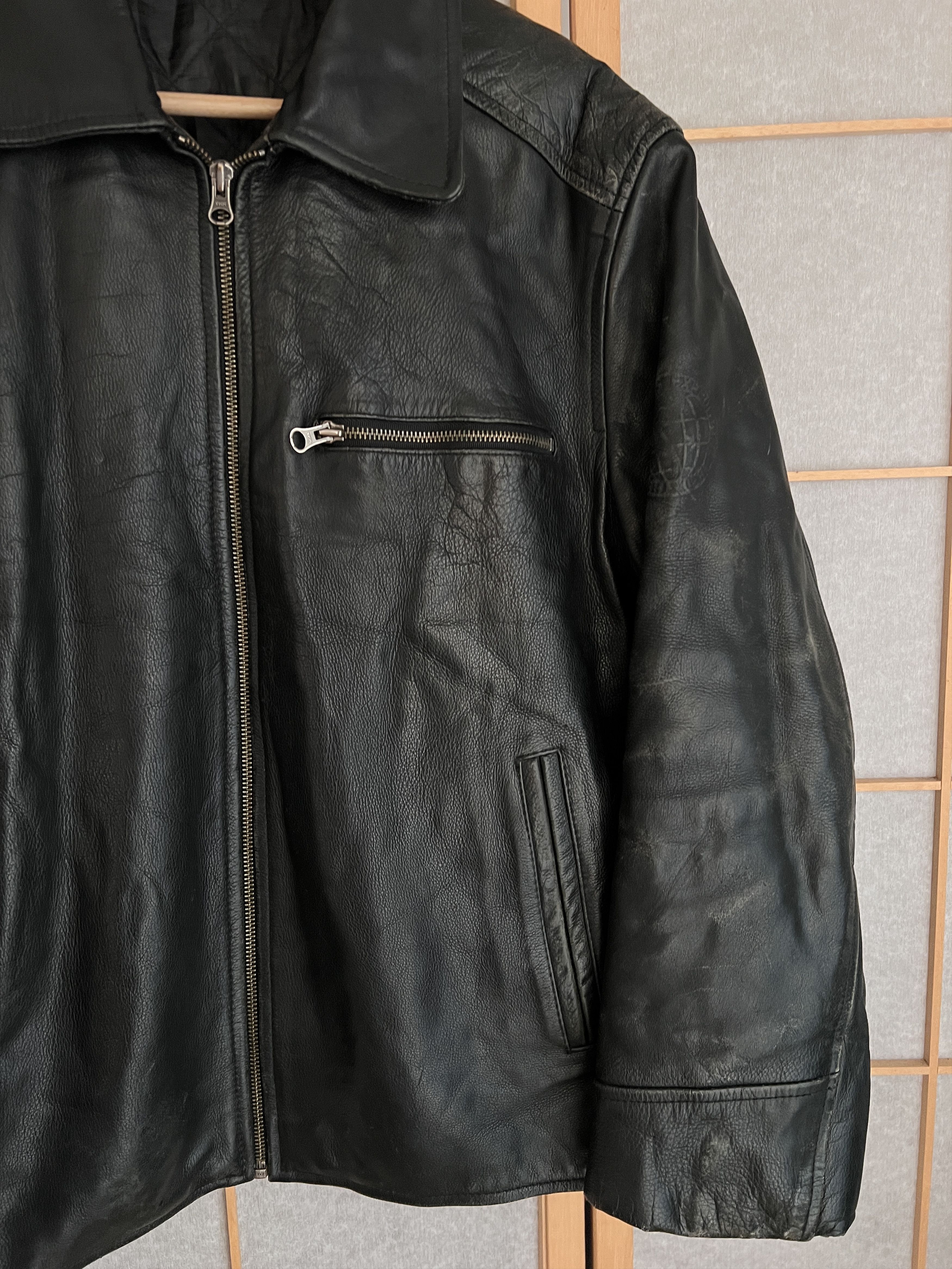 Genuine Leather 14th Addiction Yohji Yamamoto style leather jacket LGB Boxy Size US S / EU 44-46 / 1 - 15 Thumbnail