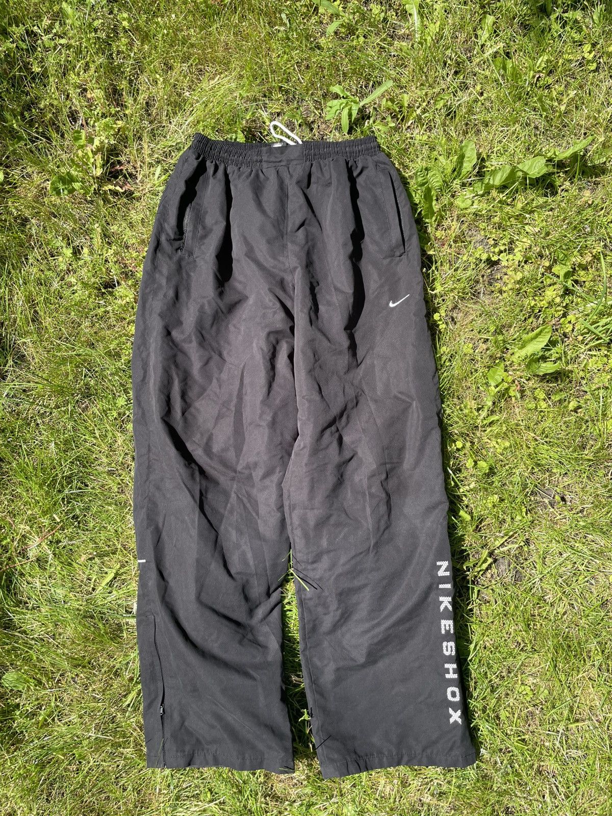 Nike Vintage nike track pants shox Size US 33 - 1 Thumbnail