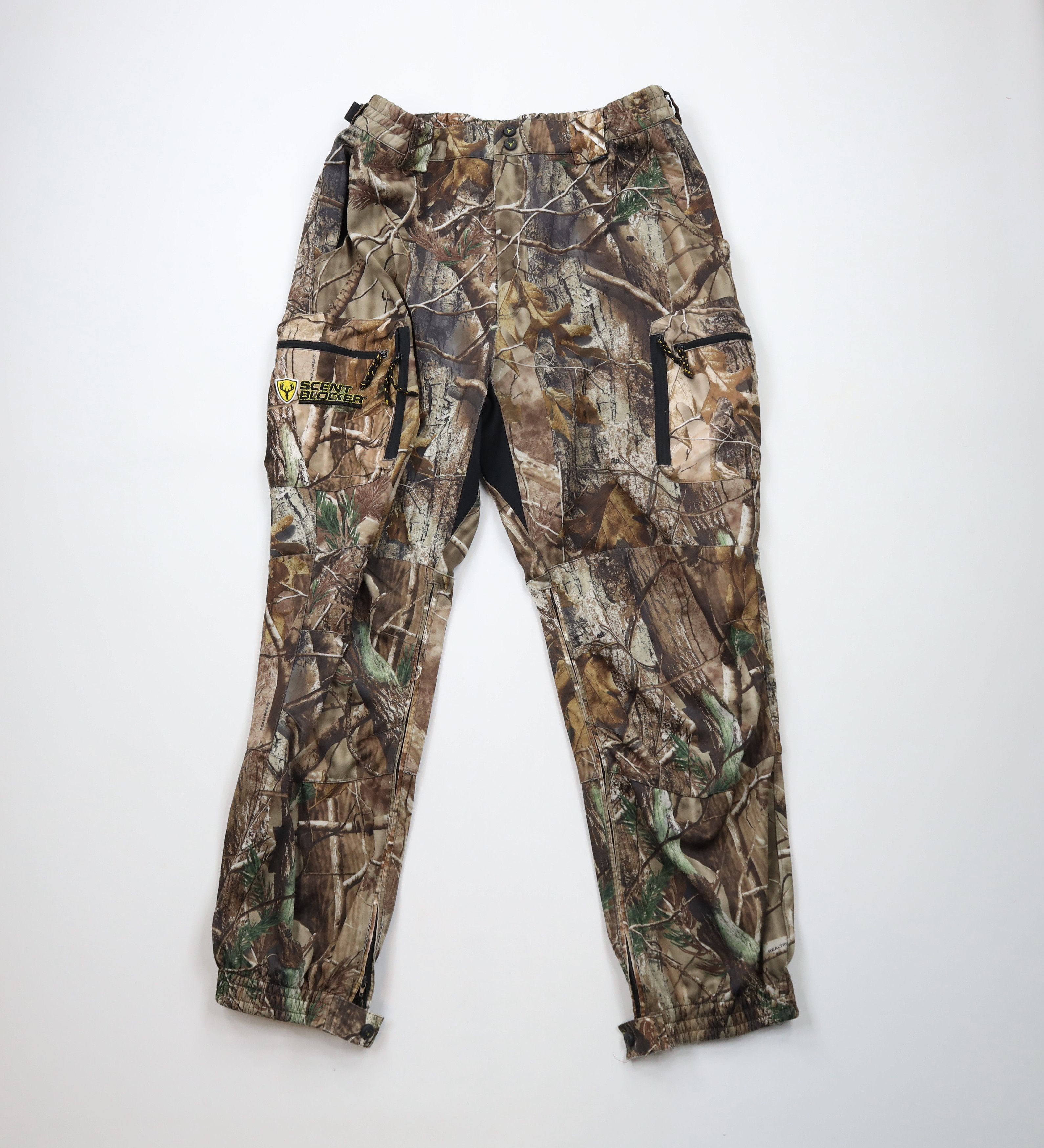 Vintage Vintage Streetwear Realtree Camouflage Cuffed Joggers Pants Size US 38 / EU 54 - 1 Thumbnail