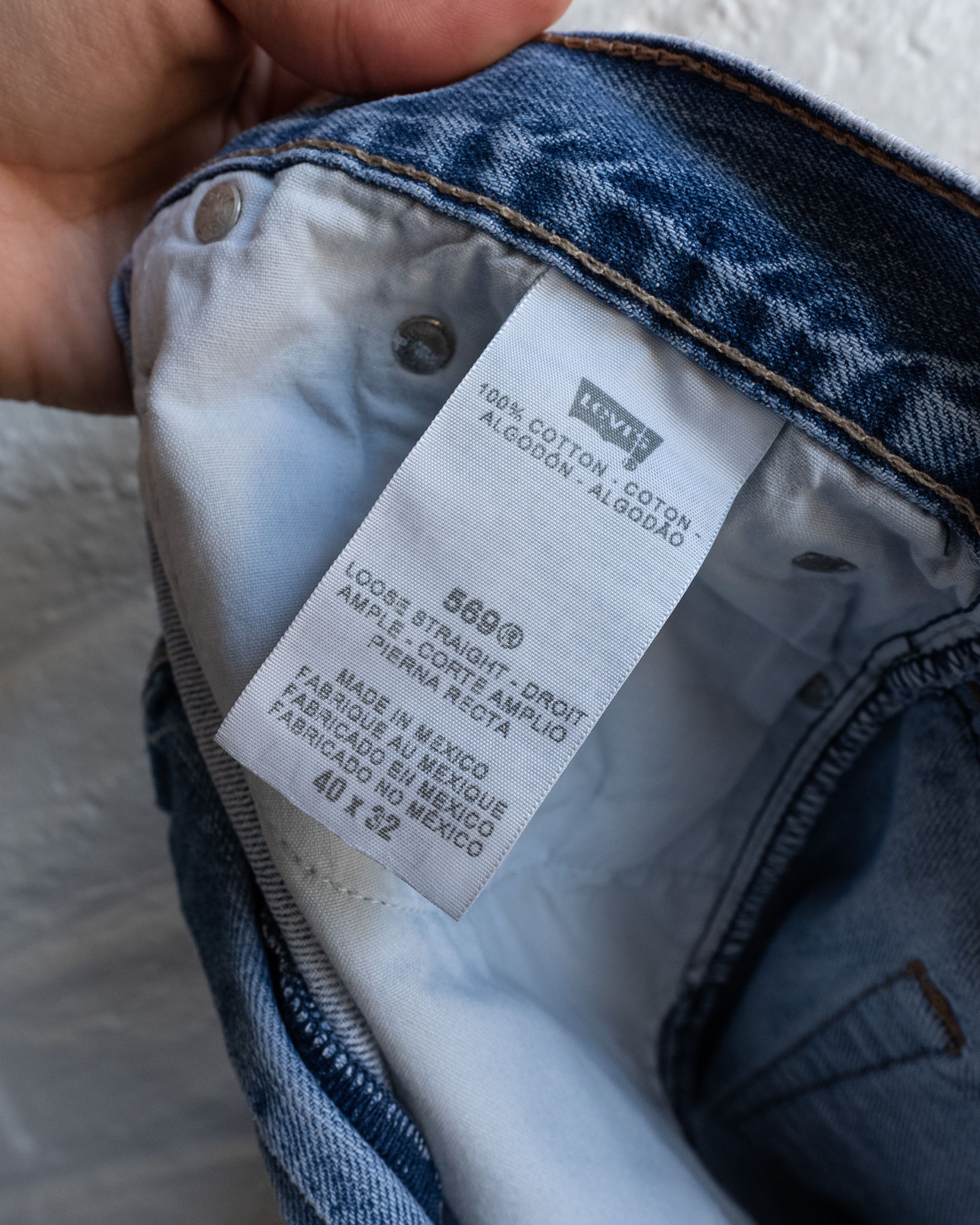 Levi's Vintage 2000s Levi's 569 Jeans Y2K Loose Baggy Men's 40 Size US 40 / EU 56 - 3 Thumbnail