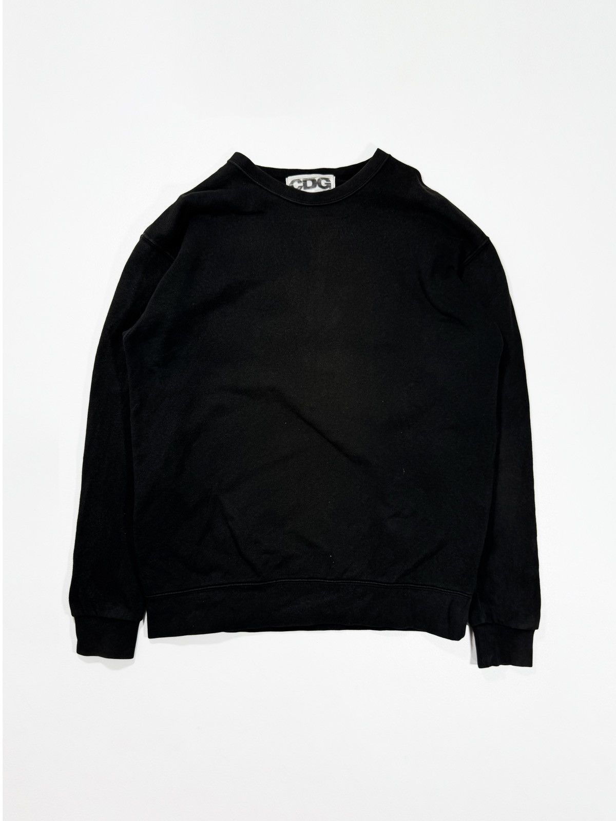 CDG by Comme des Garcons × Comme des Garcons Comme Des Garcons CDG CDG CDG Black On Black Sweatshirt Size US L / EU 52-54 / 3 - 1 Thumbnail