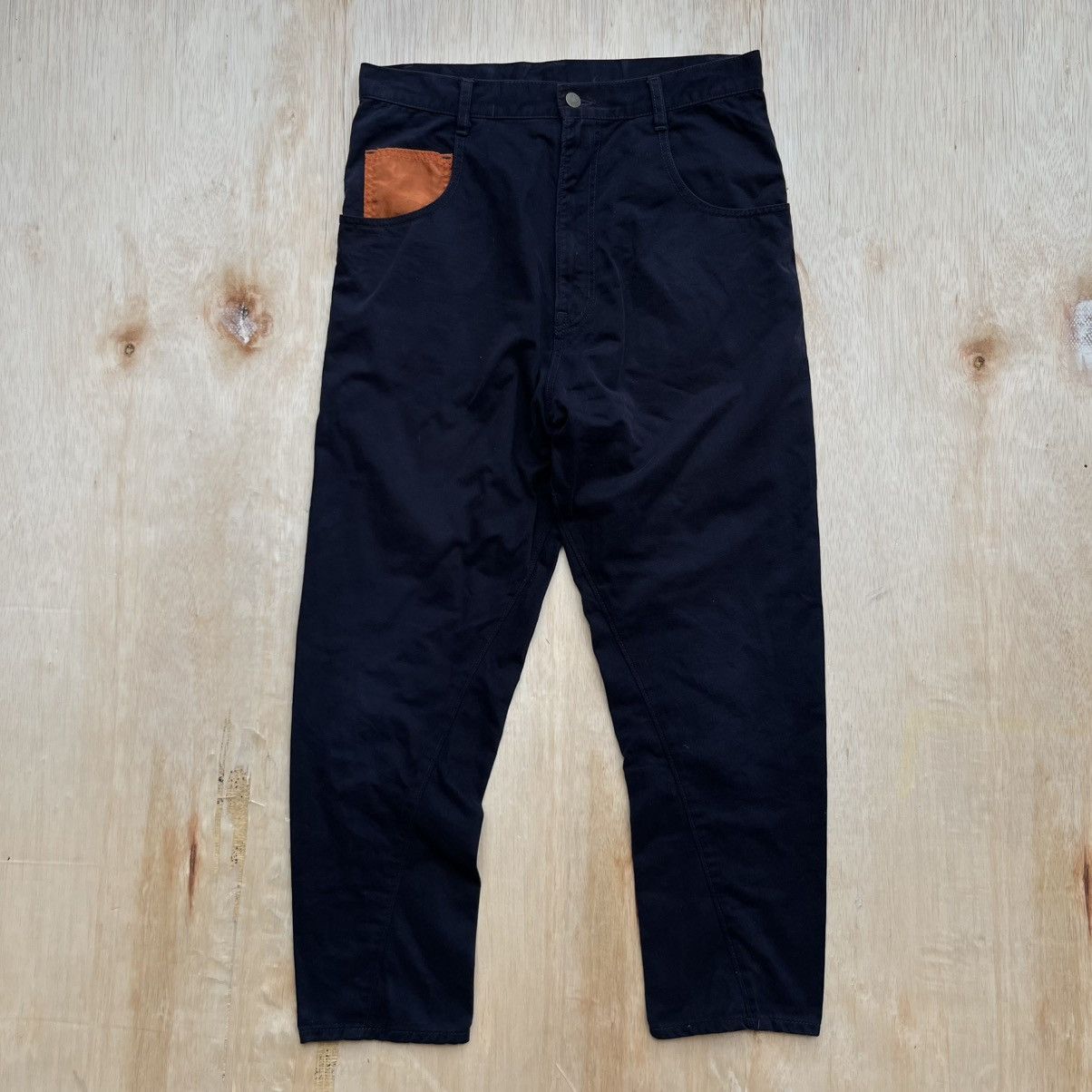 Frapbois FRAPBOIS ISSEY MIYAKE DROP CROTCH PANTS Size US 32 / EU 48 - 5 Thumbnail