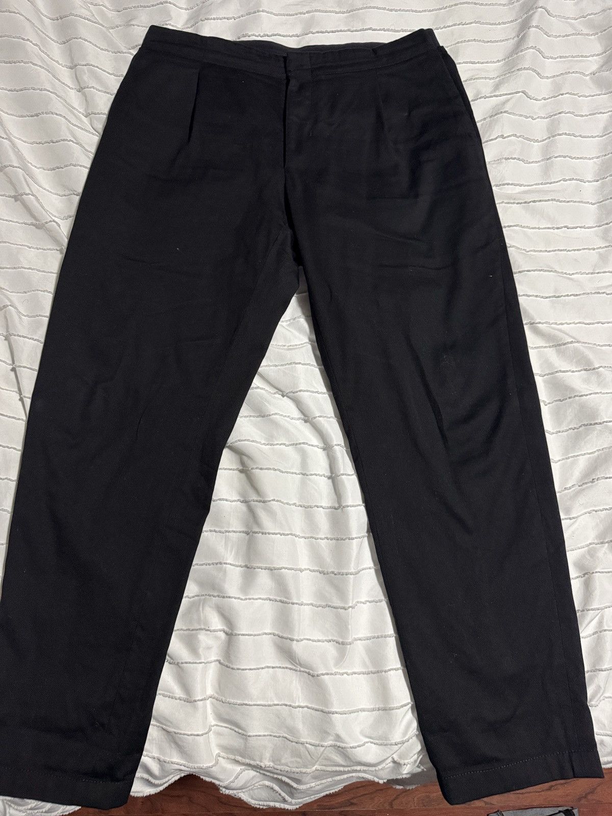Giorgio Armani Giorgio Armani black pleated pants Size US 34 / EU 50 - 2 Thumbnail