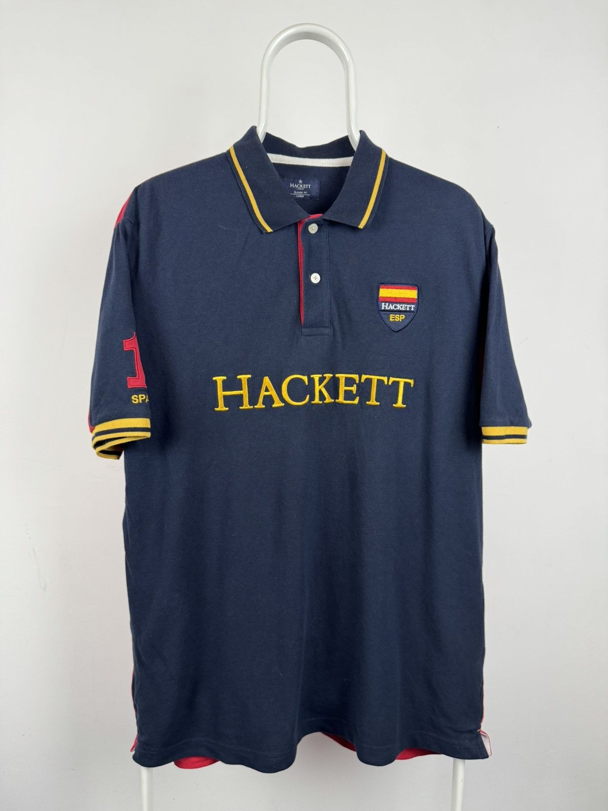 Hackett Hackett Spain National Team Polo Size US L / EU 52-54 / 3 - 1 Thumbnail