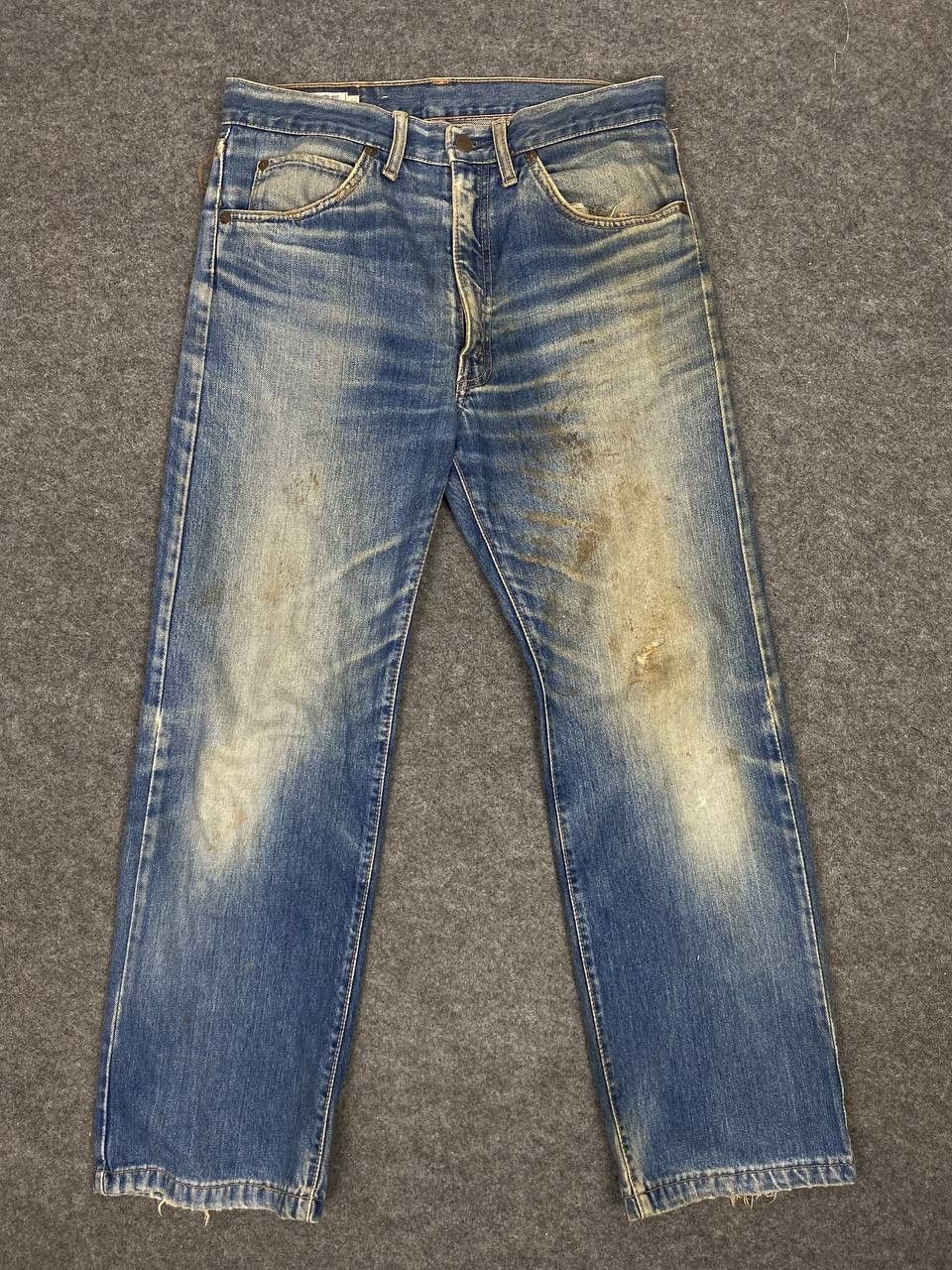 Big John vintage big john distressed denim nice design Size US 32 / EU 48 - 10 Thumbnail