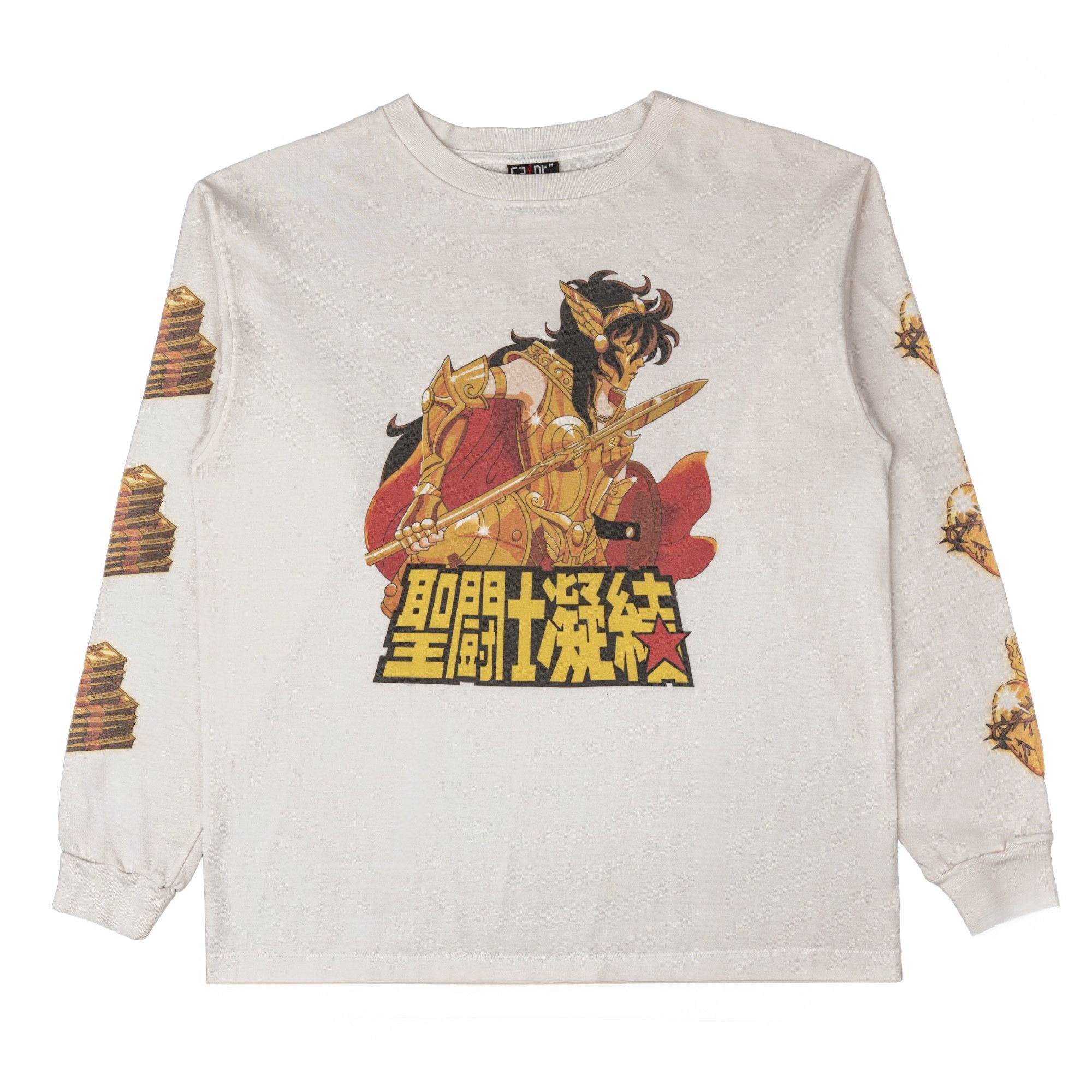 SAINT MICHAEL ESCAPE TEE ロンT L/XL Saint Michael Giant Tag Who Can Escape This Living Long Sleeve