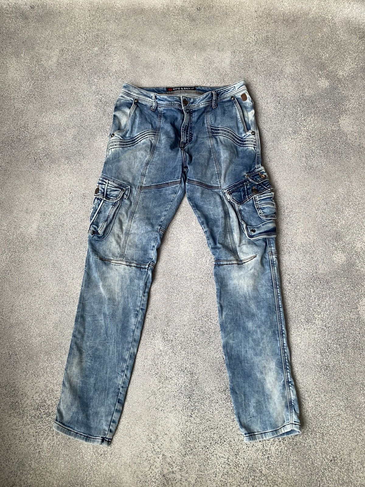 Japanese Brand × Vintage Vintage Cipo&baxx Archival Denim Japanese Style Pants Size US 34 / EU 50 - 2 Thumbnail