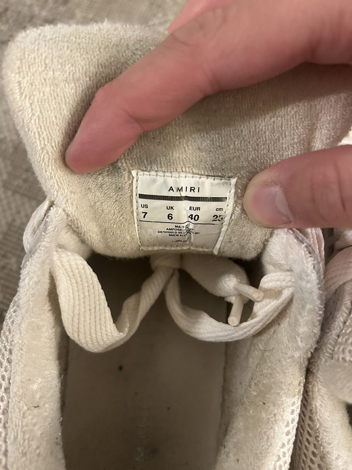 Amiri Amiri MA-1 Size US 7 / EU 40 - 6 Thumbnail