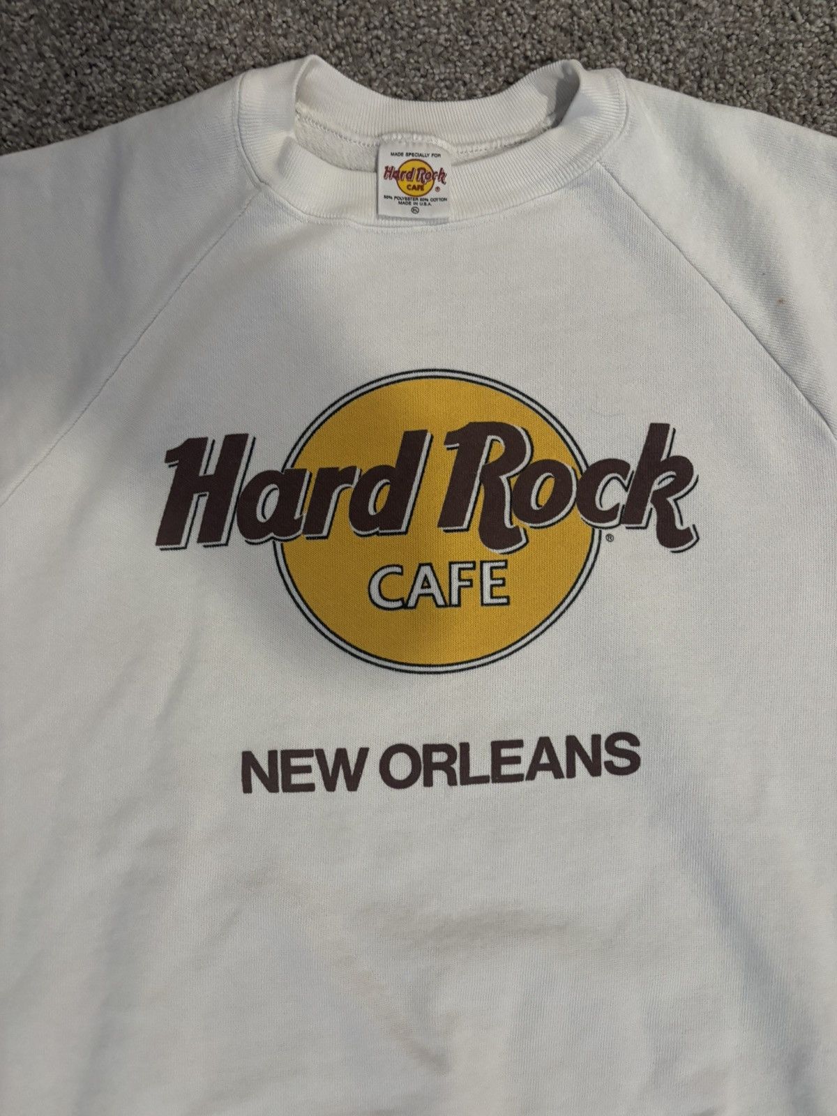 Hard Rock Cafe × Vintage Vintage Hard Rock Cafe New Orleans sweatshirt Size US M / EU 48-50 / 2 - 2 Thumbnail