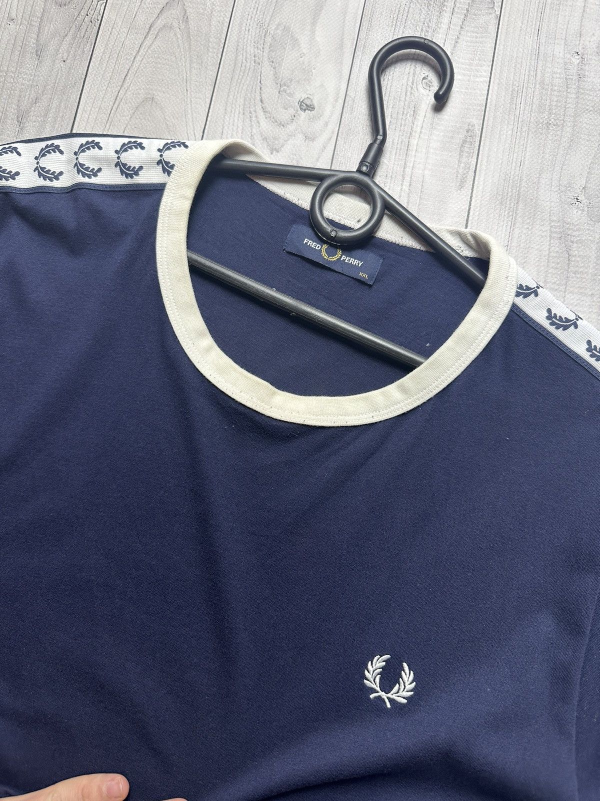 Fred Perry × Vintage Vintage Fred Perry logo tee size XXL Size US XXL / EU 58 / 5 - 4 Thumbnail