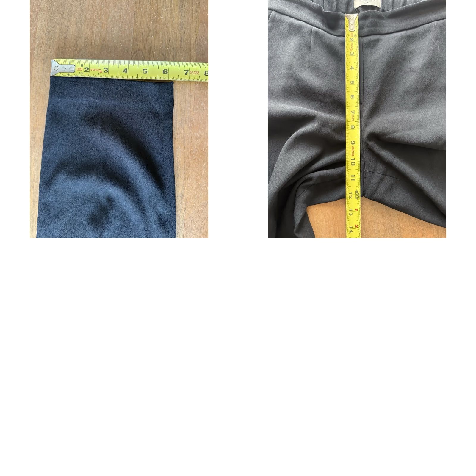 Aritzia Aritzia Babaton Black Conan Cropped Ankle Pants Women’s 6 Elastic Waist Office Size 28" / US 6 / IT 42 - 8 Thumbnail