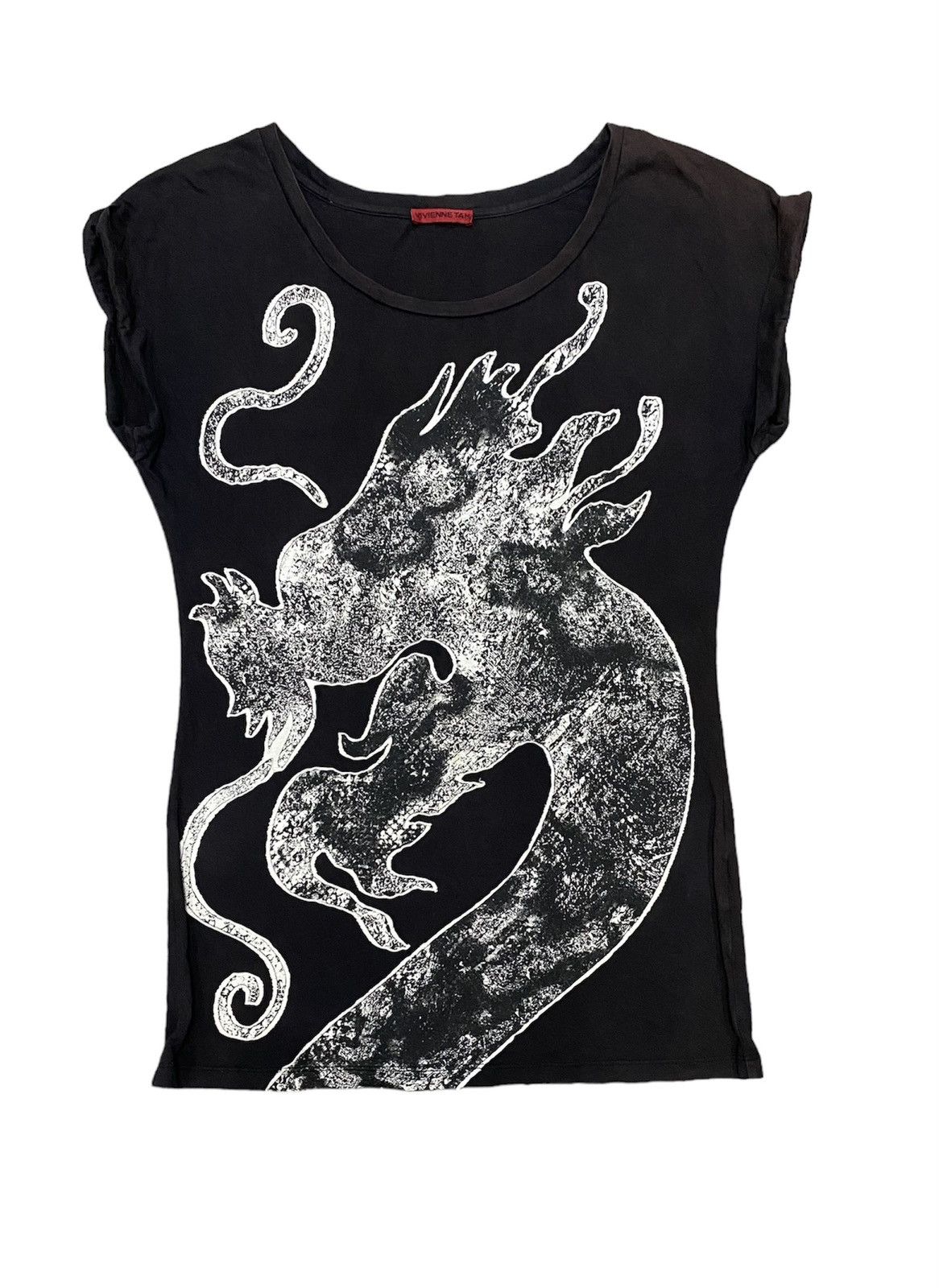 Vivienne Tam 1990s Vivienne TAM iconic Dragon tee Size L / US 10 / IT 46 - 1 Thumbnail
