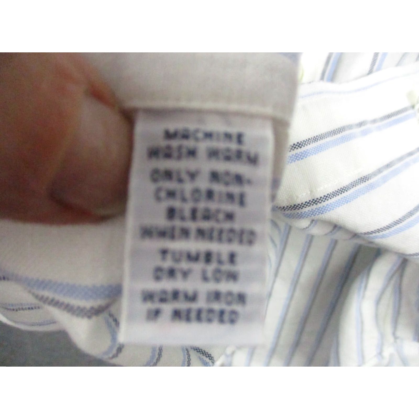 Ralph Lauren Ralph Lauren Shirt XL Men Button-Down Classic Fit Blue Stripe Logo Pony Long Sleeve Blue Polo Button-Up Shirt Reg/Regular Fit Mens Size US XL / EU 56 / 4 - 7 Thumbnail
