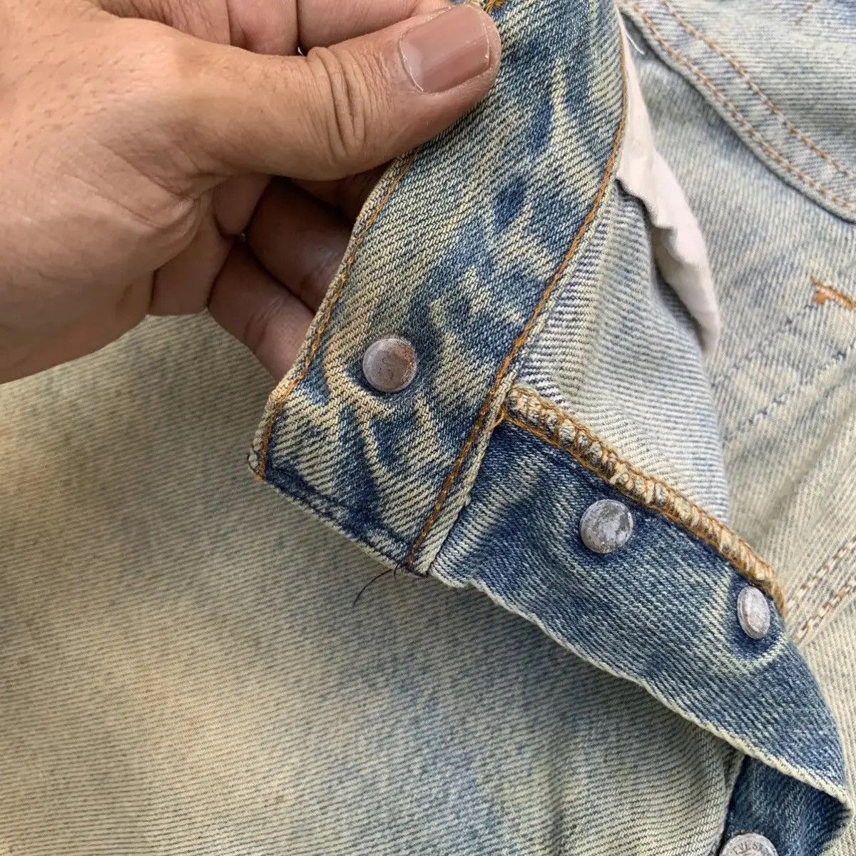 Levi's 💥STEALS💥 Vintage Levi’s Rusty Dirty Distressed Denim Pants Size US 29 - 8 Thumbnail