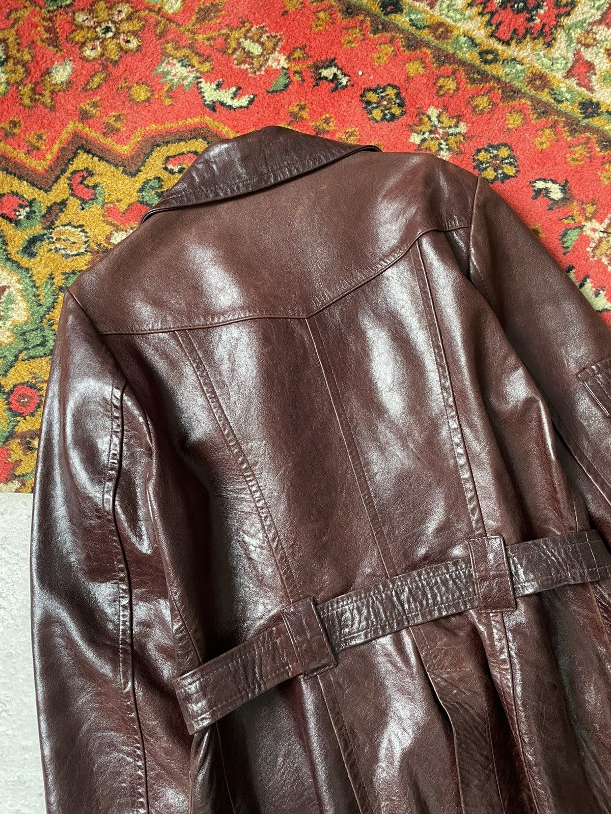 Number (N)ine Leather double breasted y2k leather opium jacket Size US M / EU 48-50 / 2 - 7 Thumbnail