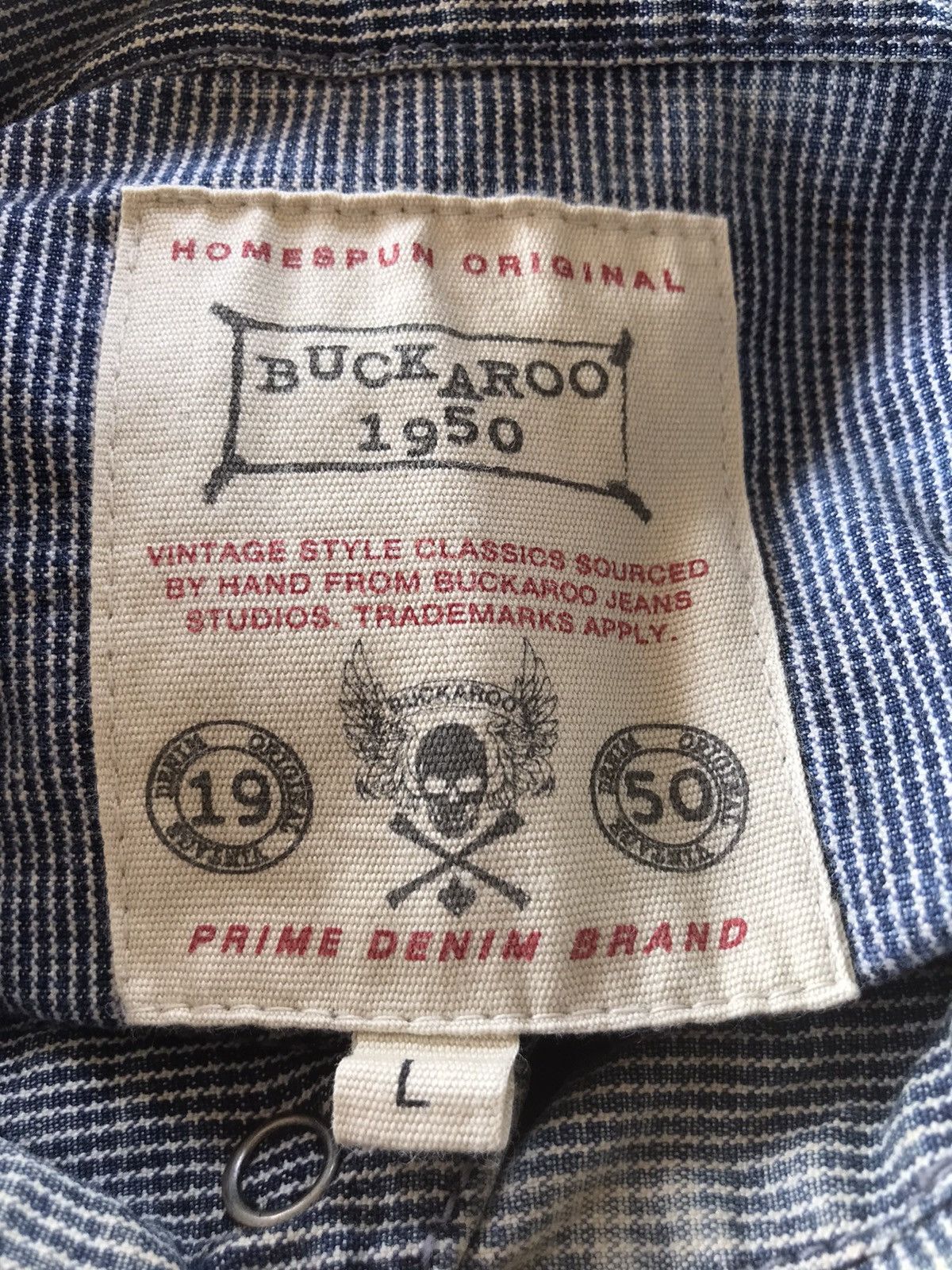Vintage BUCKAROO Jeans Multi Stitches Western Shirt Size US S / EU 44-46 / 1 - 8 Thumbnail