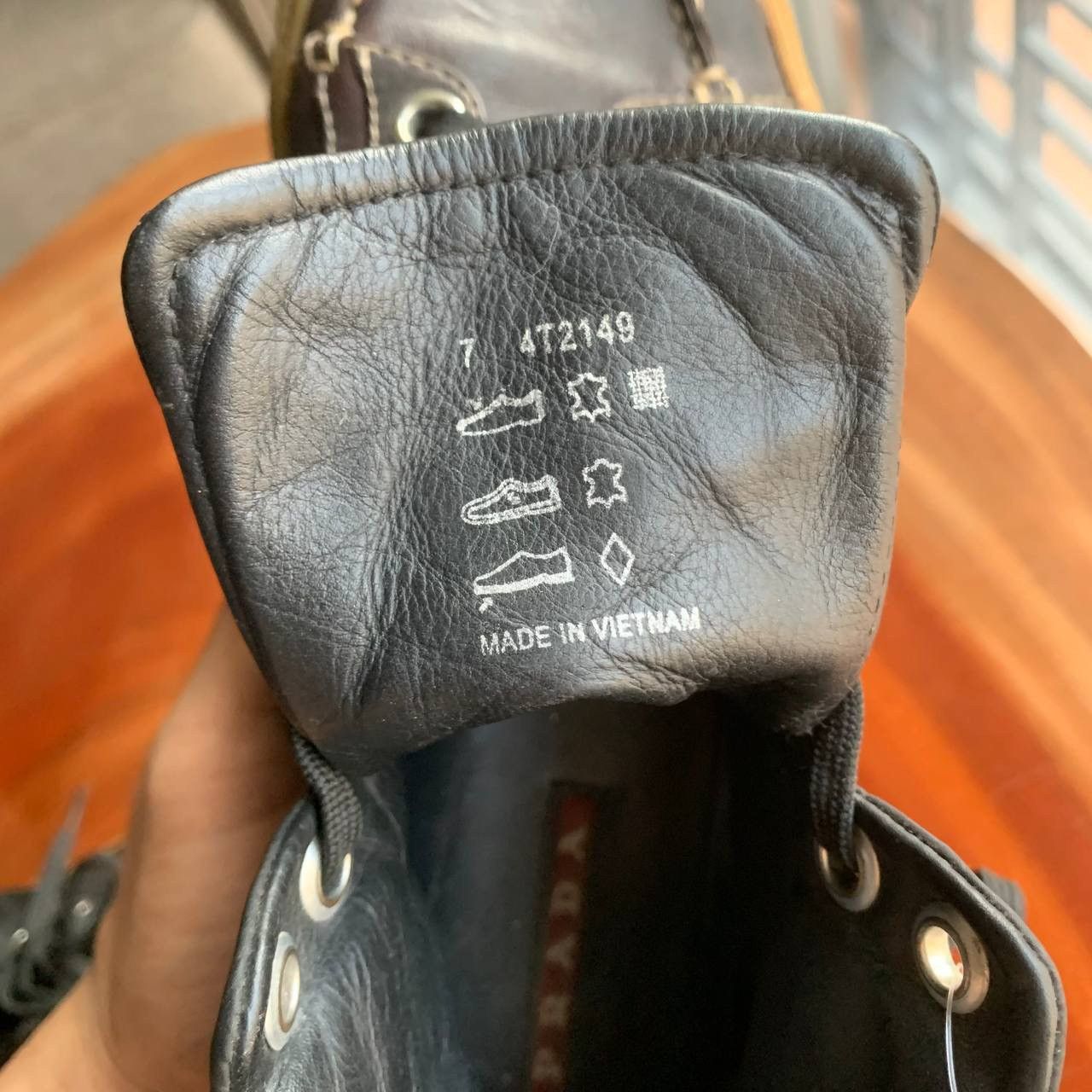 Prada Prada High Cut Chocolate Sneakers Size US 8 / EU 41 - 11 Thumbnail