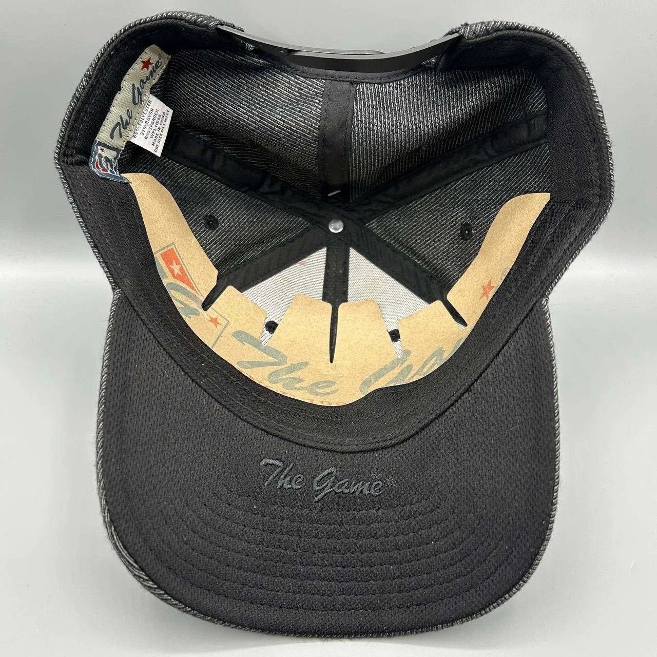 The Game Vintage UCLA Bruins Hat Men Black NCAA Snap Back Cap New Size ONE SIZE - 2 Thumbnail
